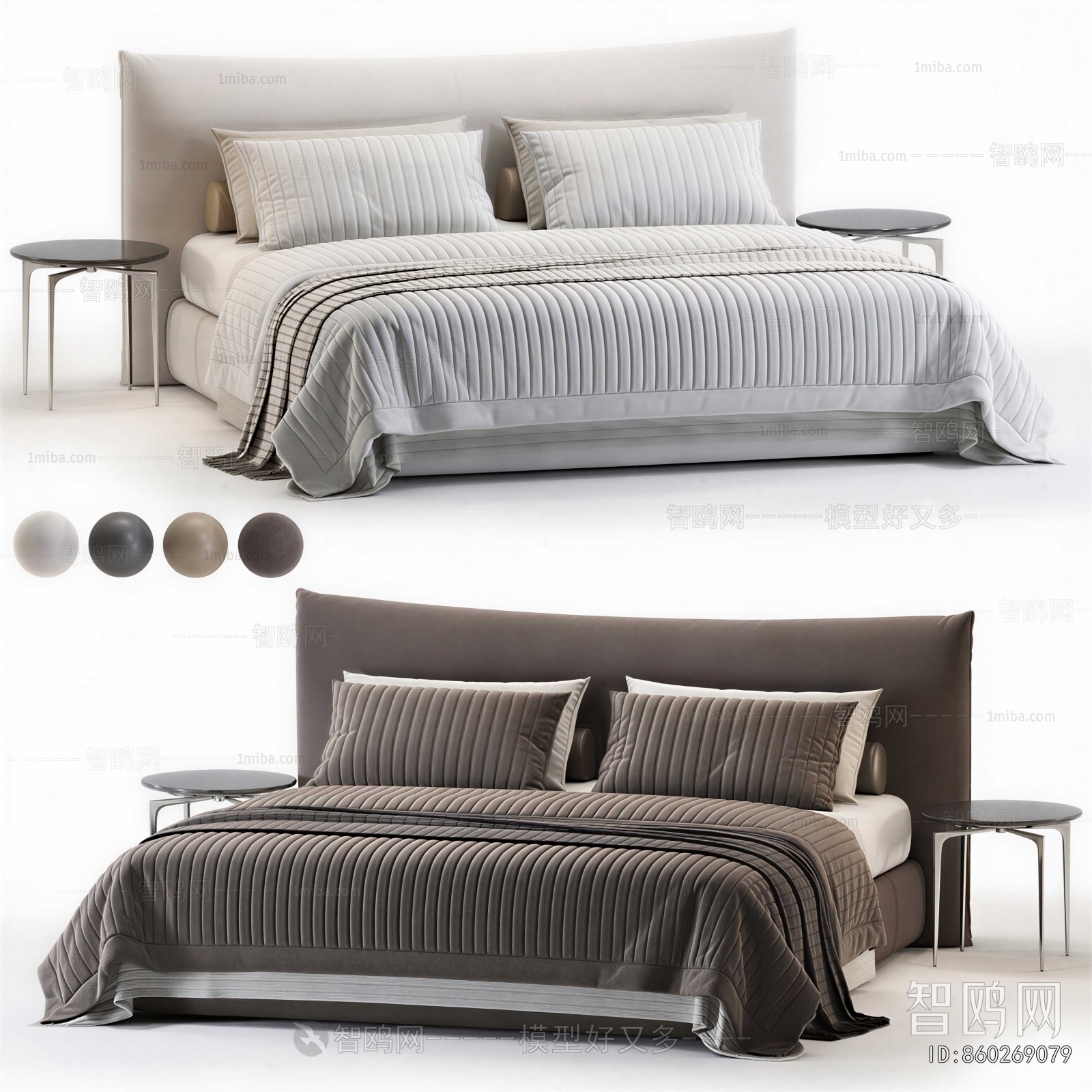 Modern Double Bed