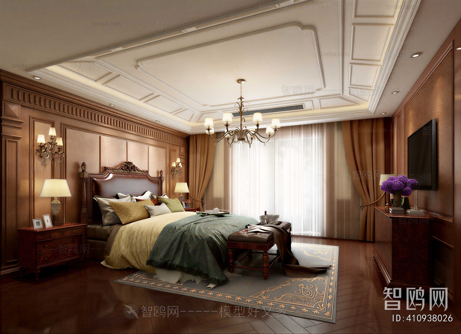 European Style Bedroom