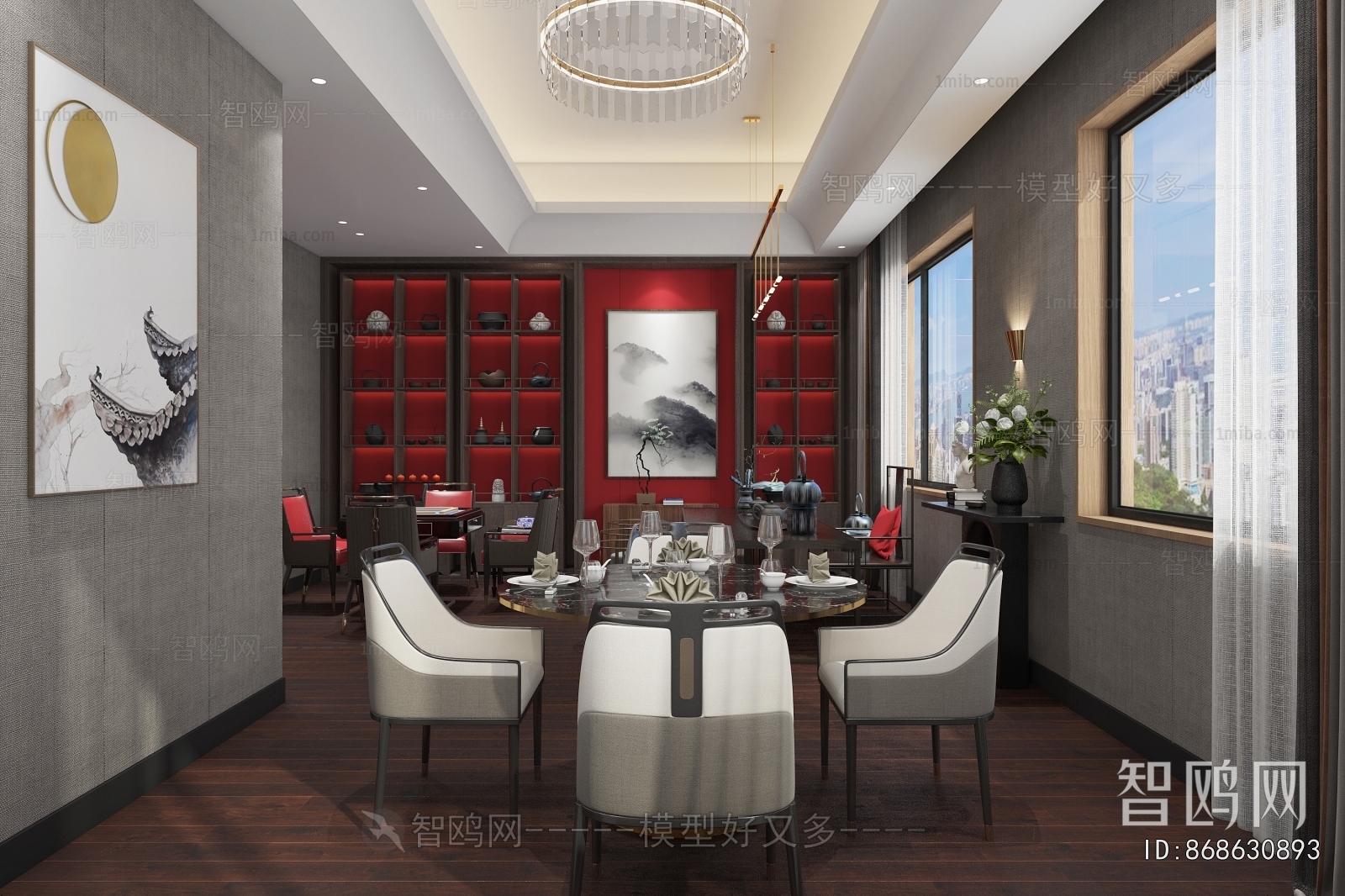New Chinese Style Restaurant Box