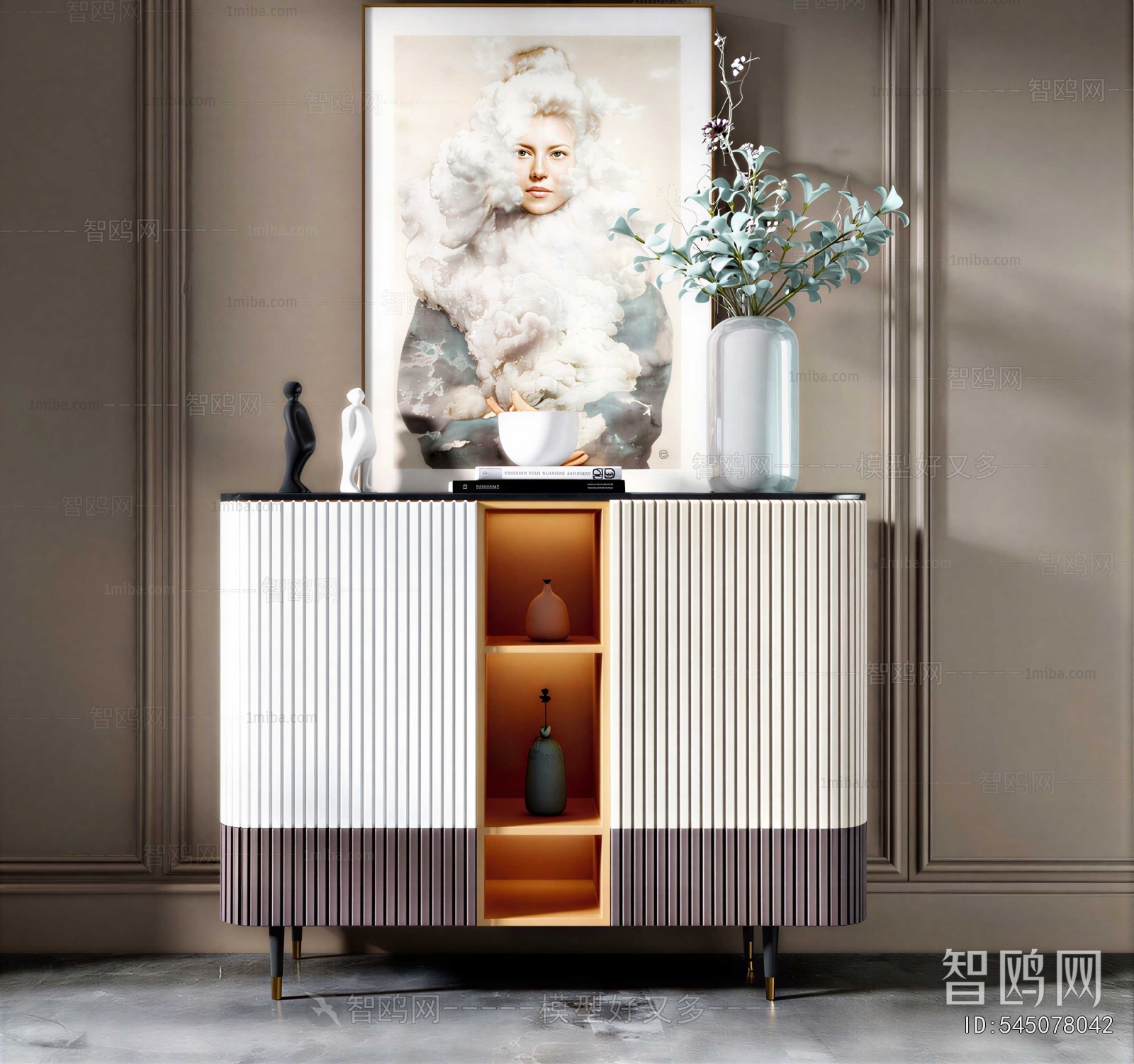 Modern Entrance Cabinet