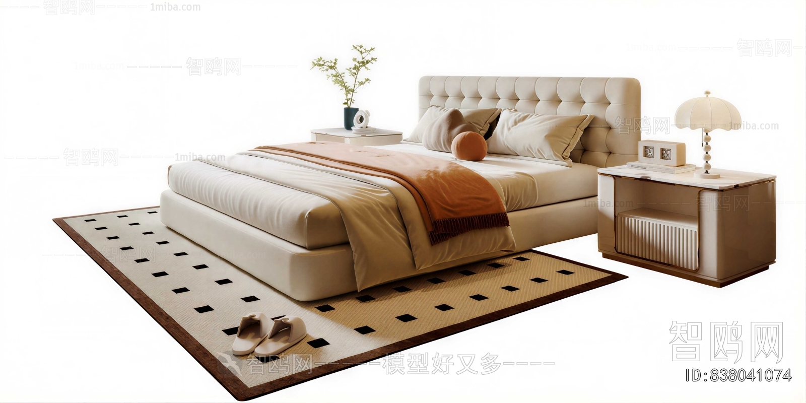Modern Double Bed