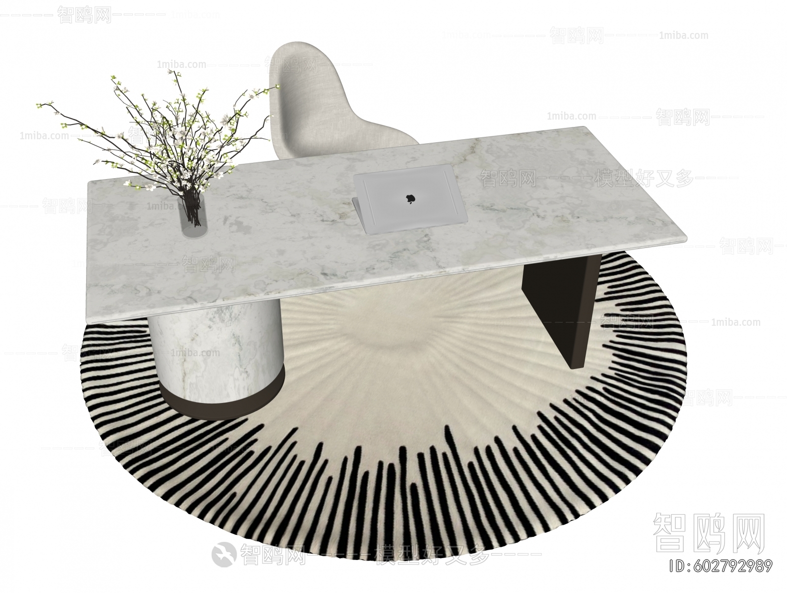 Modern Computer Desk And Chair
