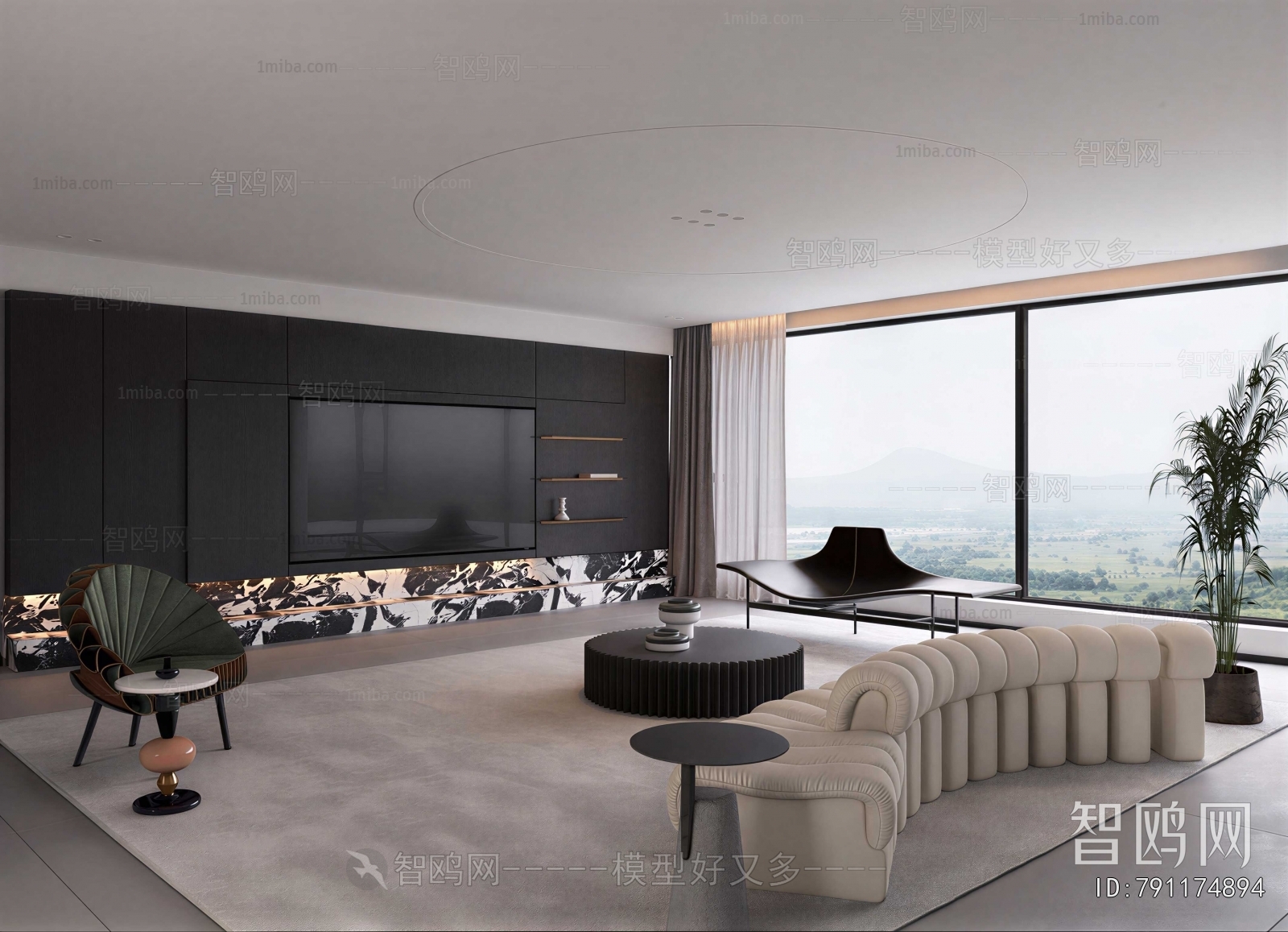 Modern A Living Room