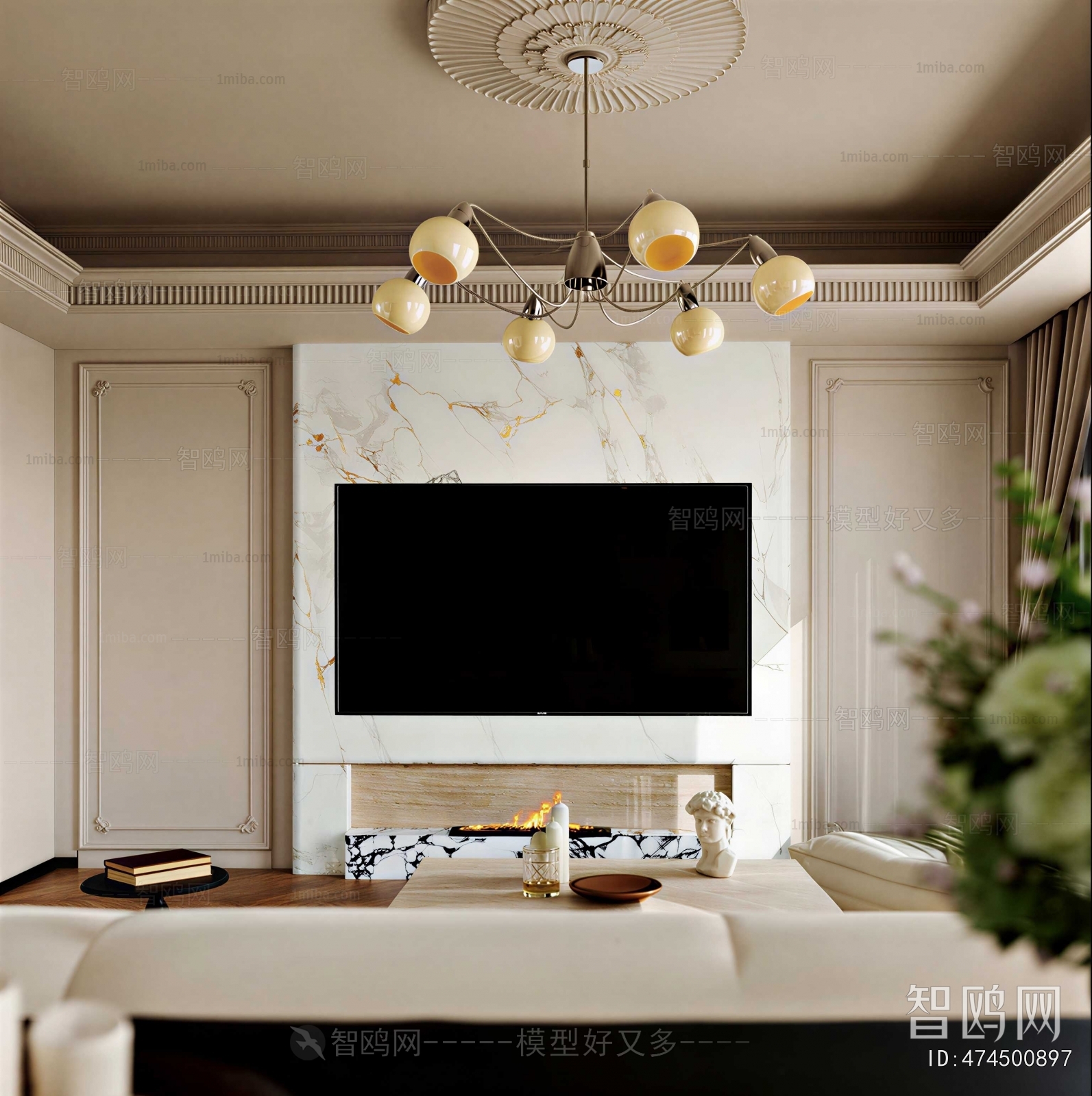 French Style A Living Room