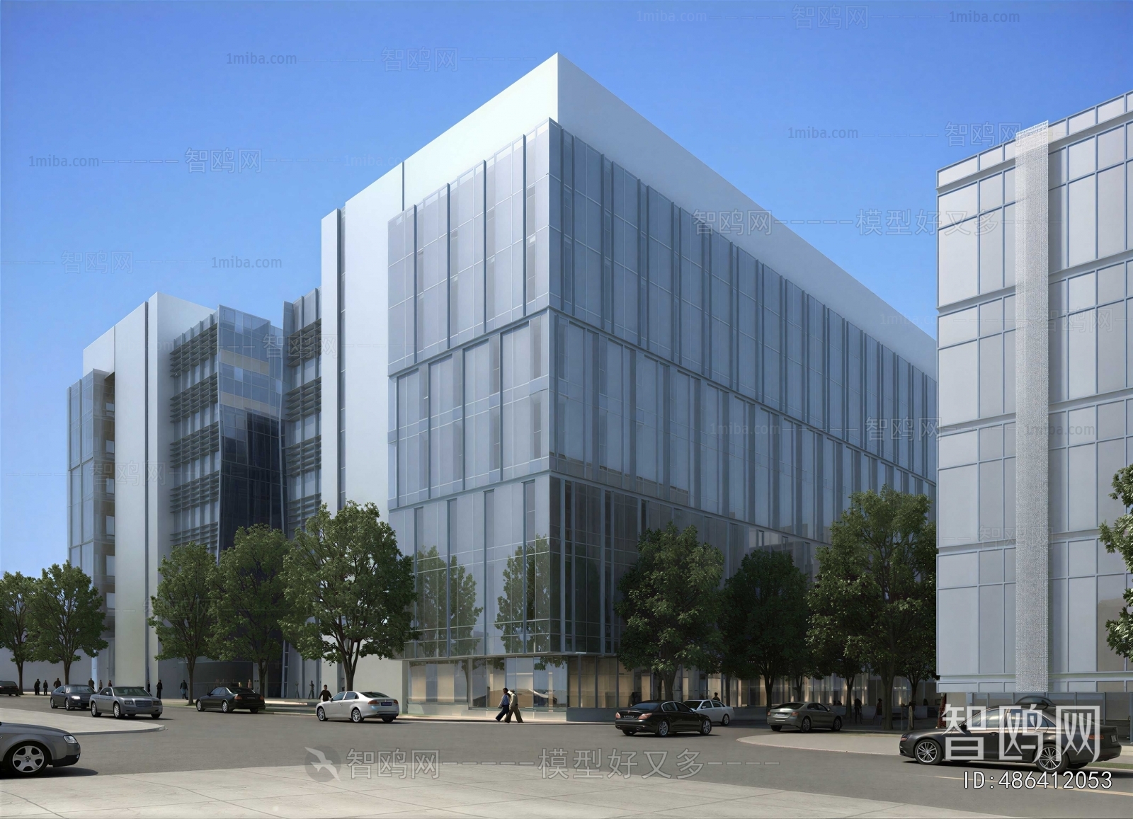 Modern Appearance Of Commercial Building