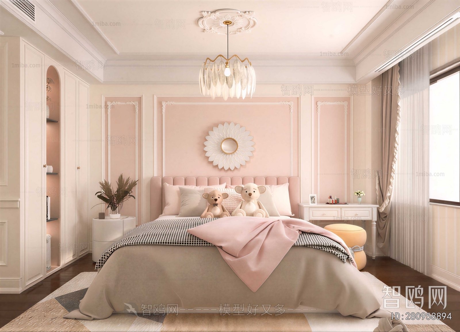 French Style Bedroom