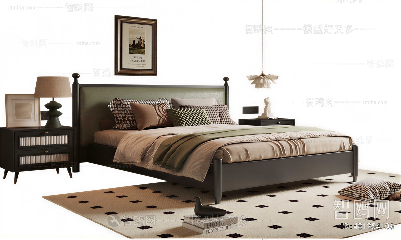 French Style Double Bed