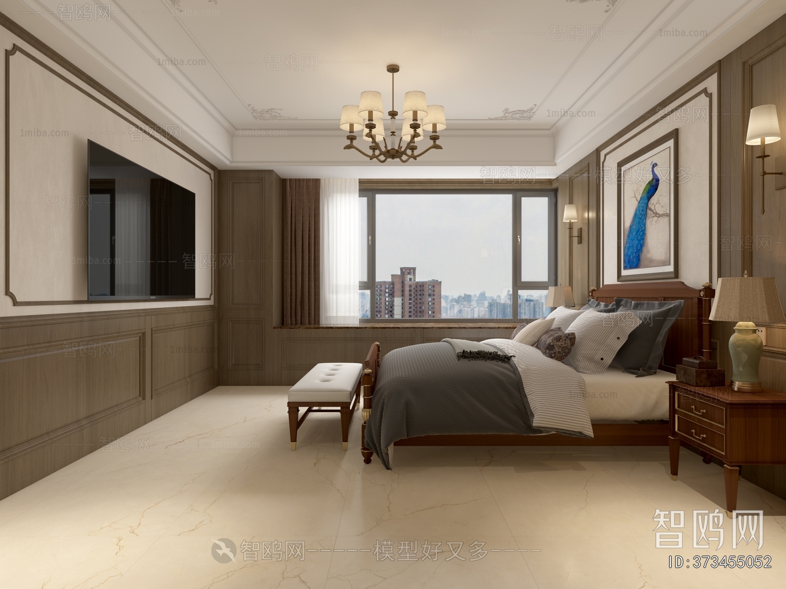 American Style Bedroom