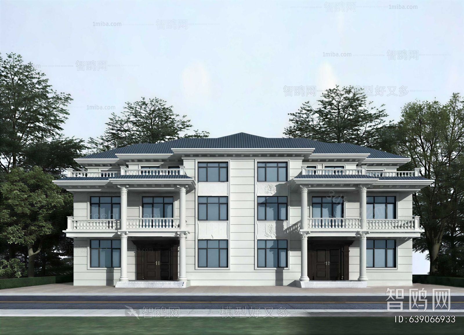 New Chinese Style Townhouse