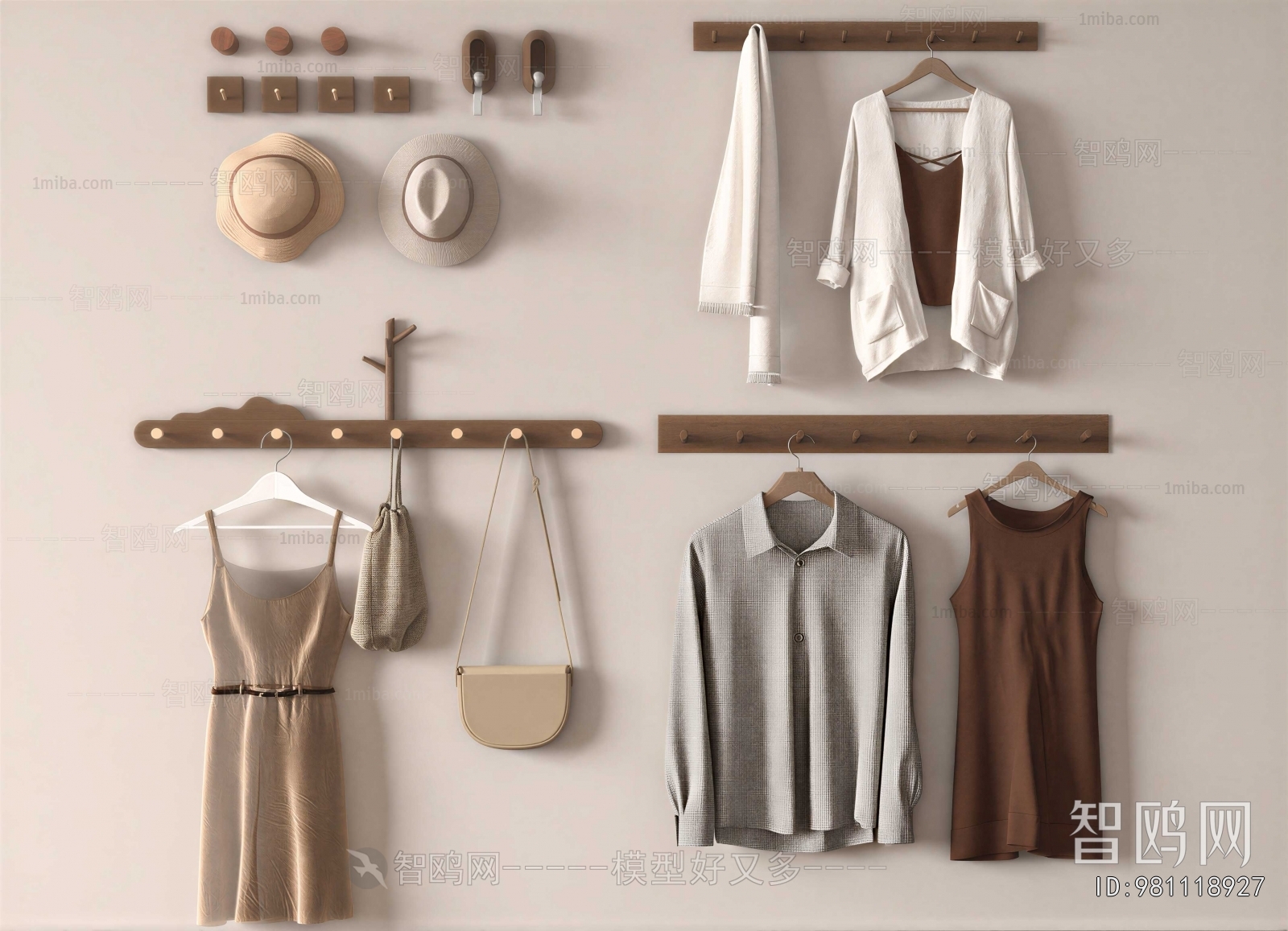 Modern Coat Hanger