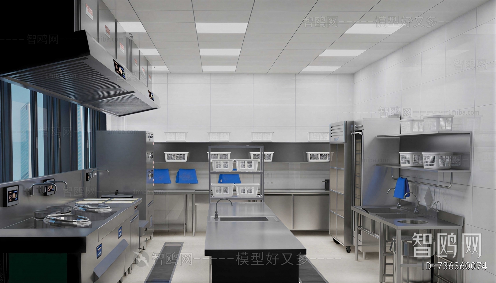 Modern Central Kitchen