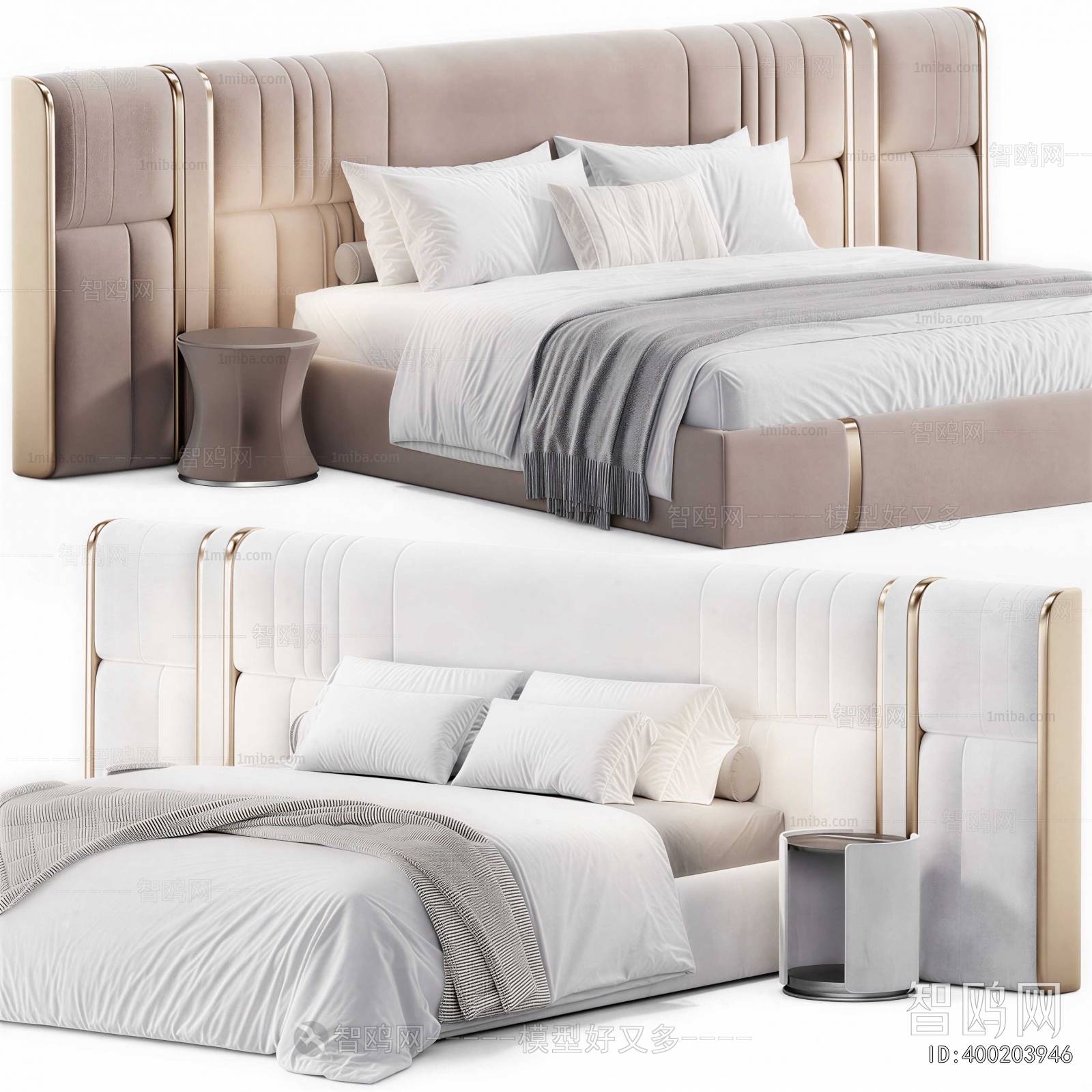 Modern Double Bed