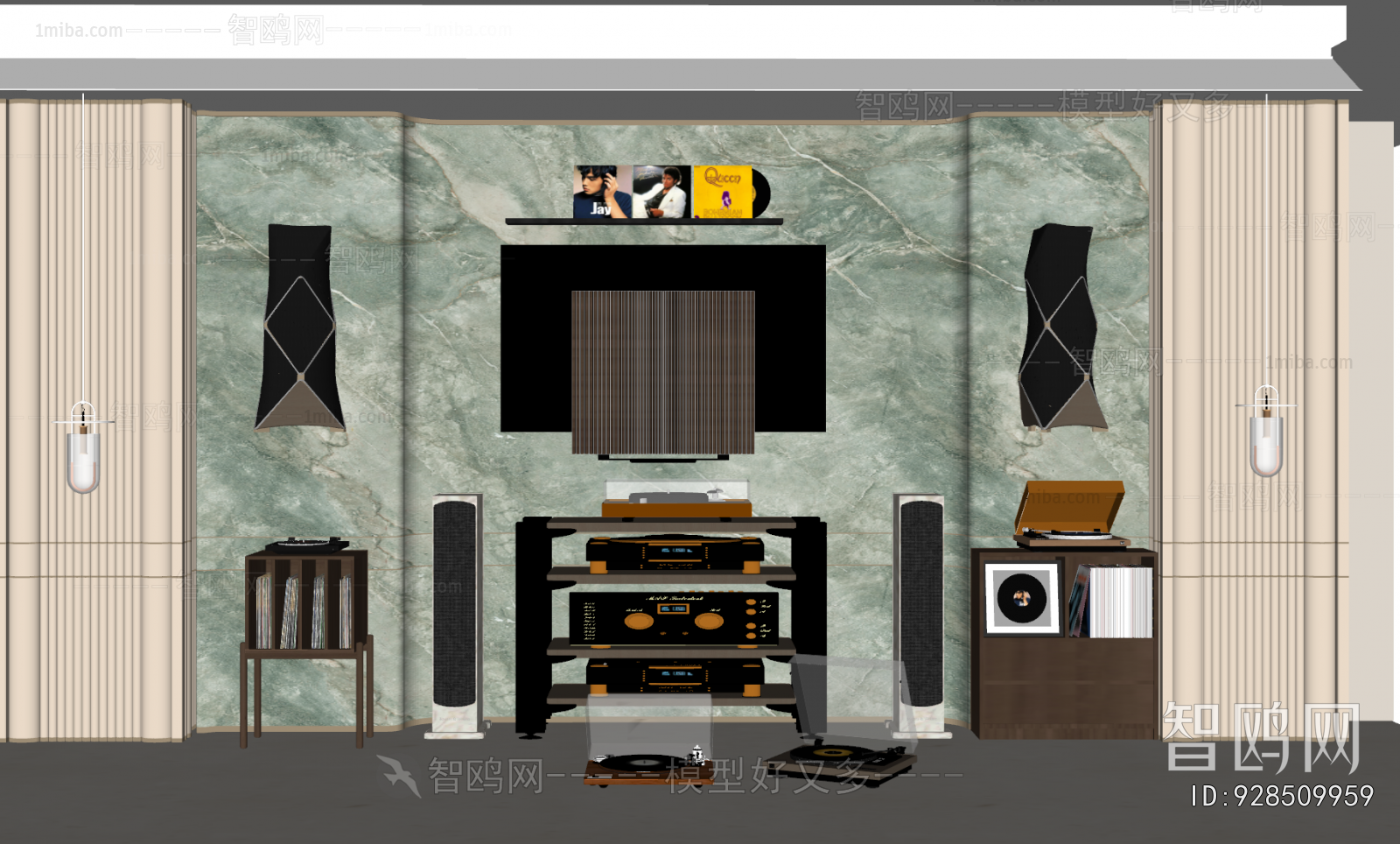 Modern Audiovisual Room