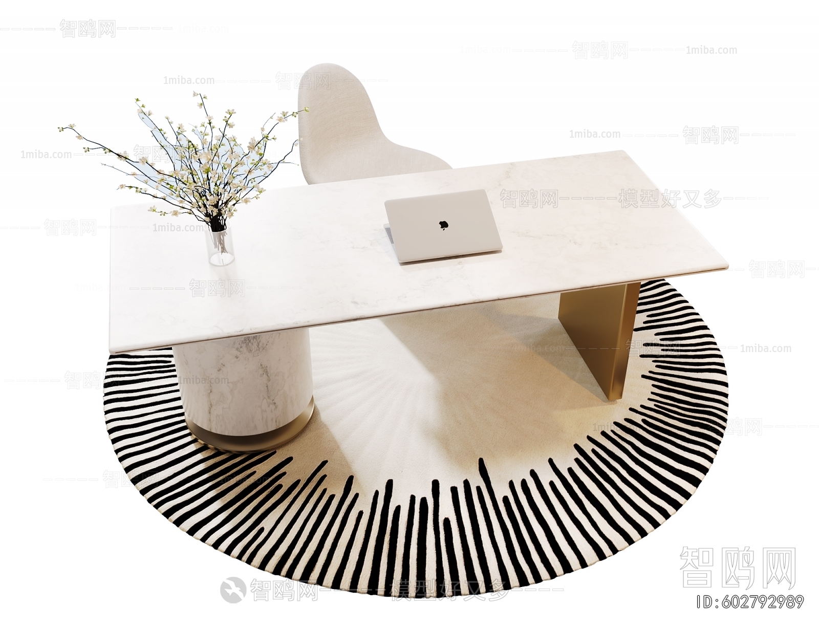 Modern Computer Desk And Chair