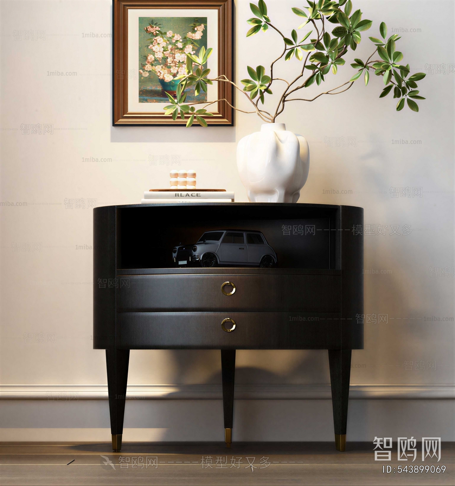Modern Bedside Cupboard