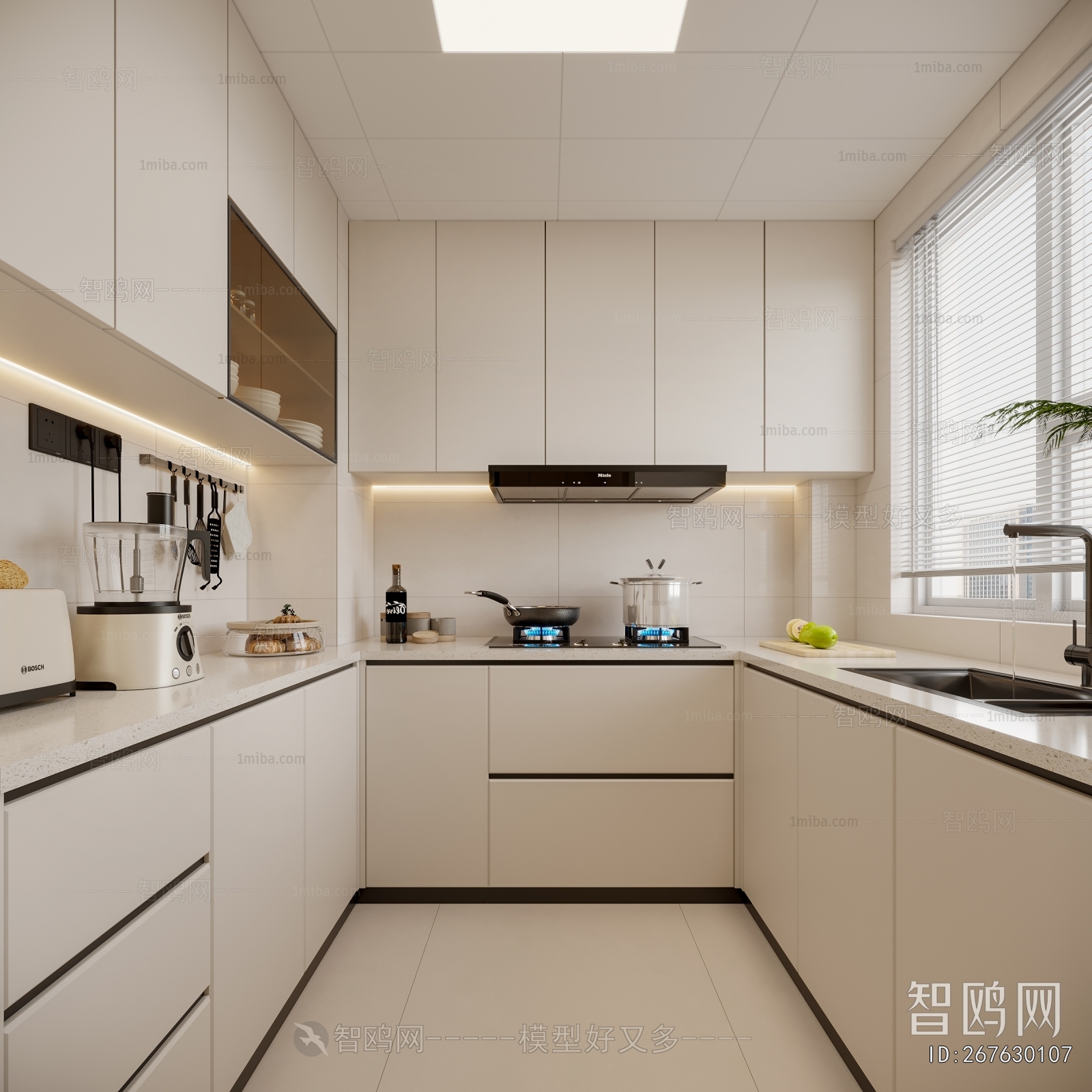Modern The Kitchen