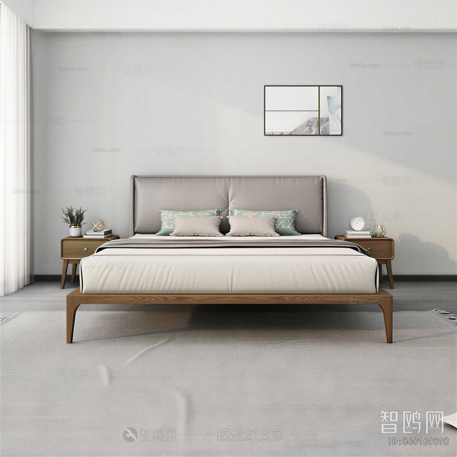 Modern Double Bed