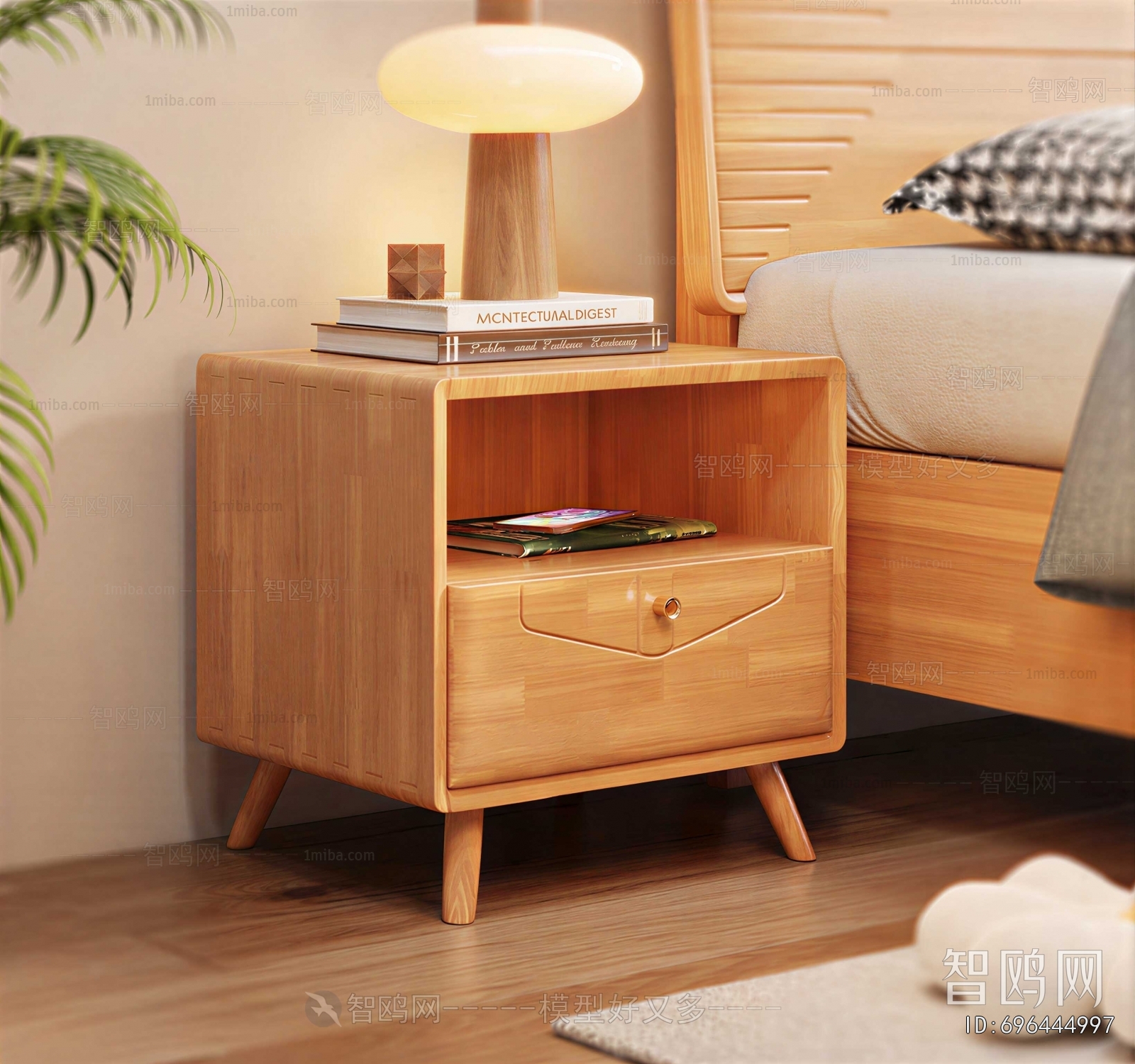 Modern Bedside Cupboard