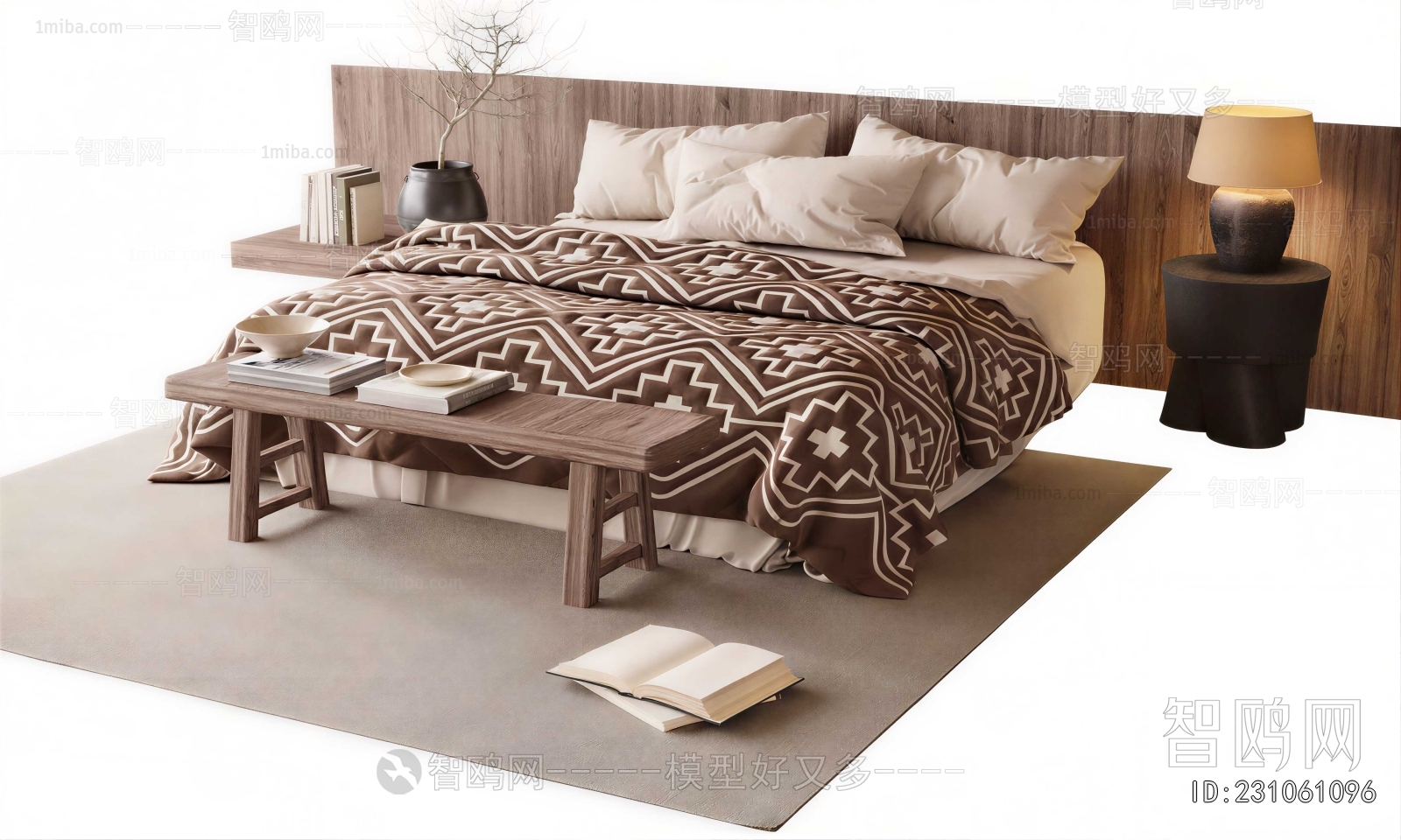 Modern Double Bed