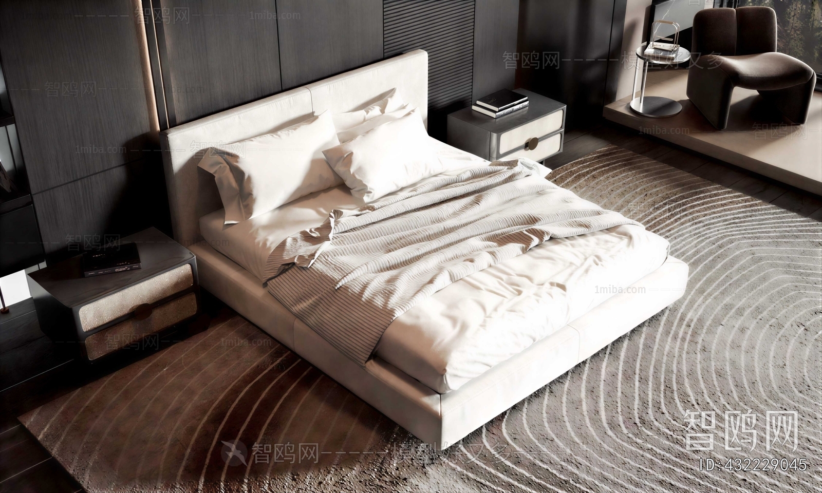 Modern Double Bed