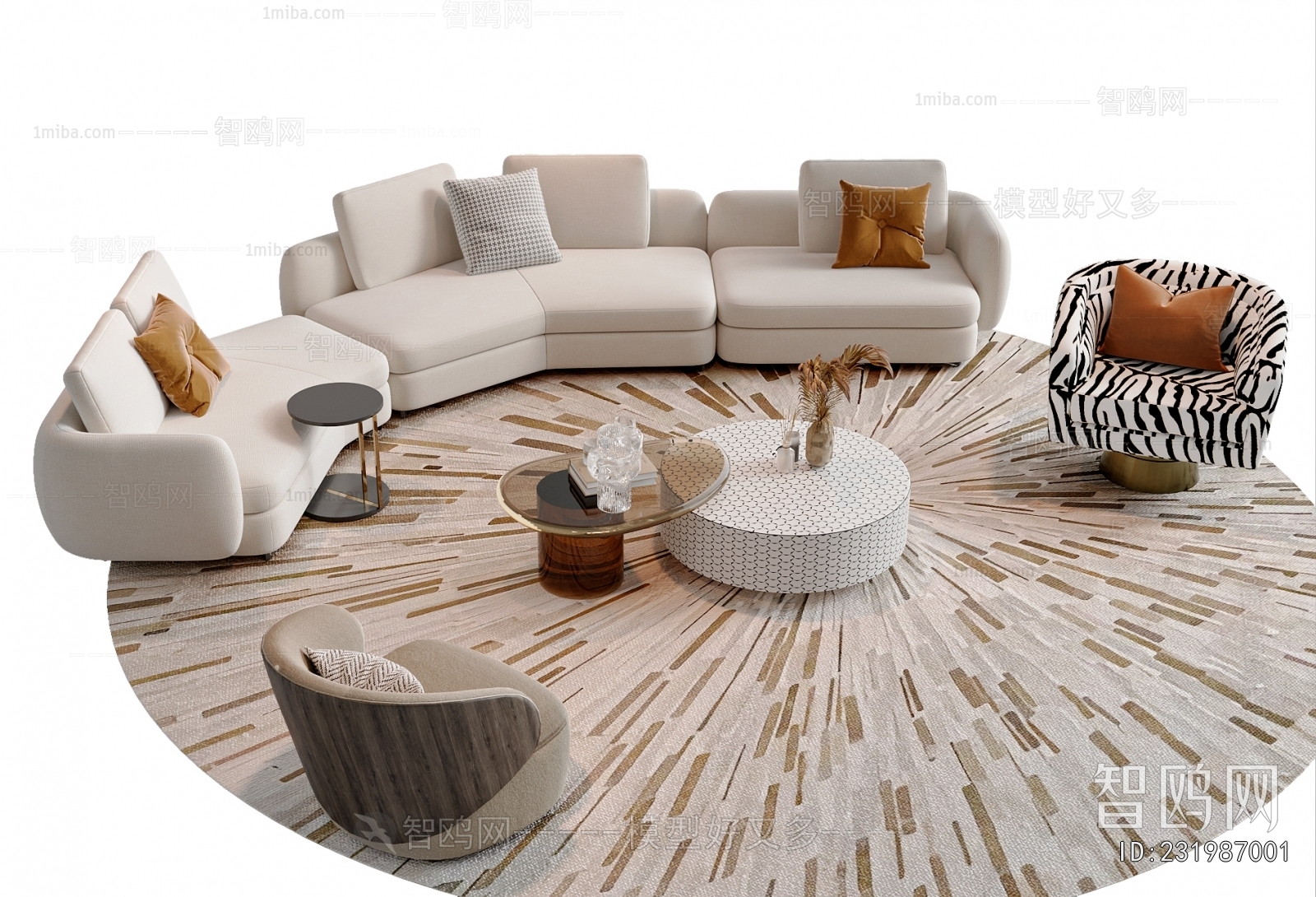 Modern Sofa Combination