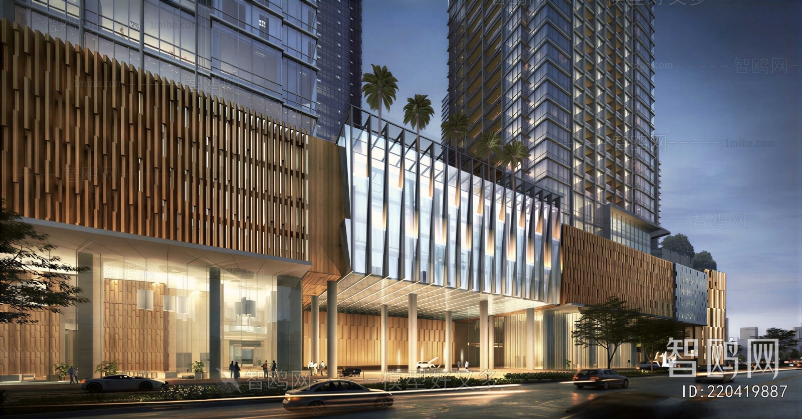 Modern Appearance Of Commercial Building