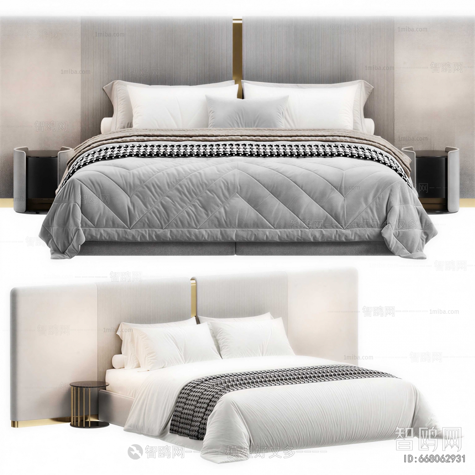 Modern Double Bed
