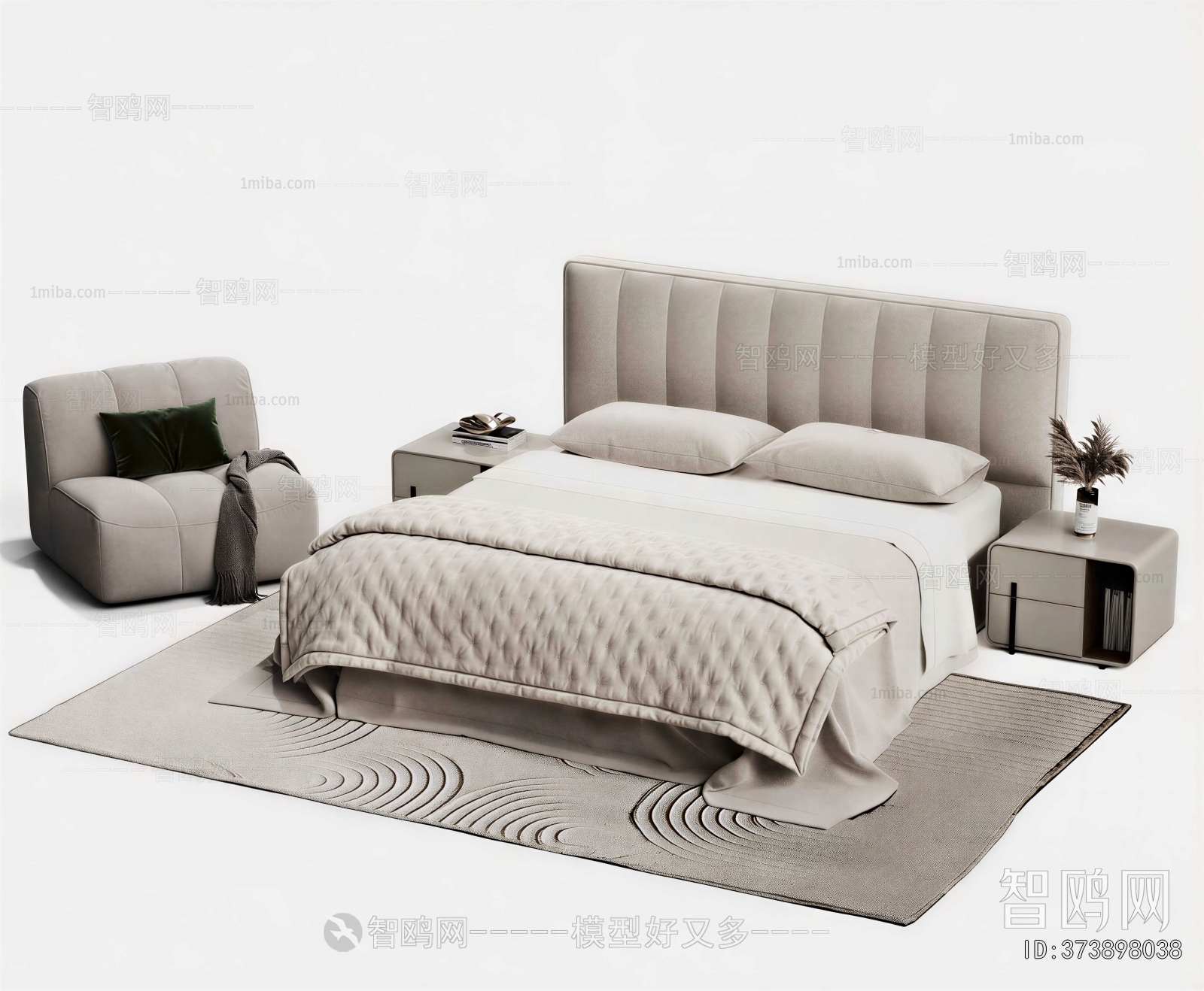Modern Double Bed