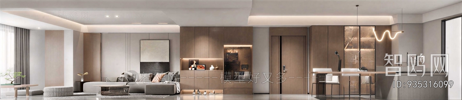 Modern Hallway