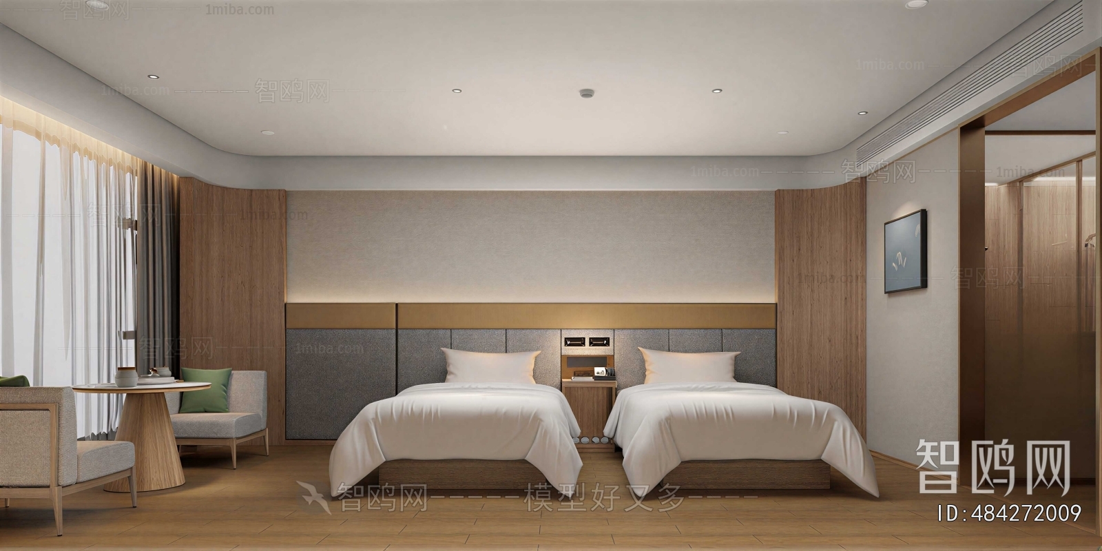Modern Guest Room