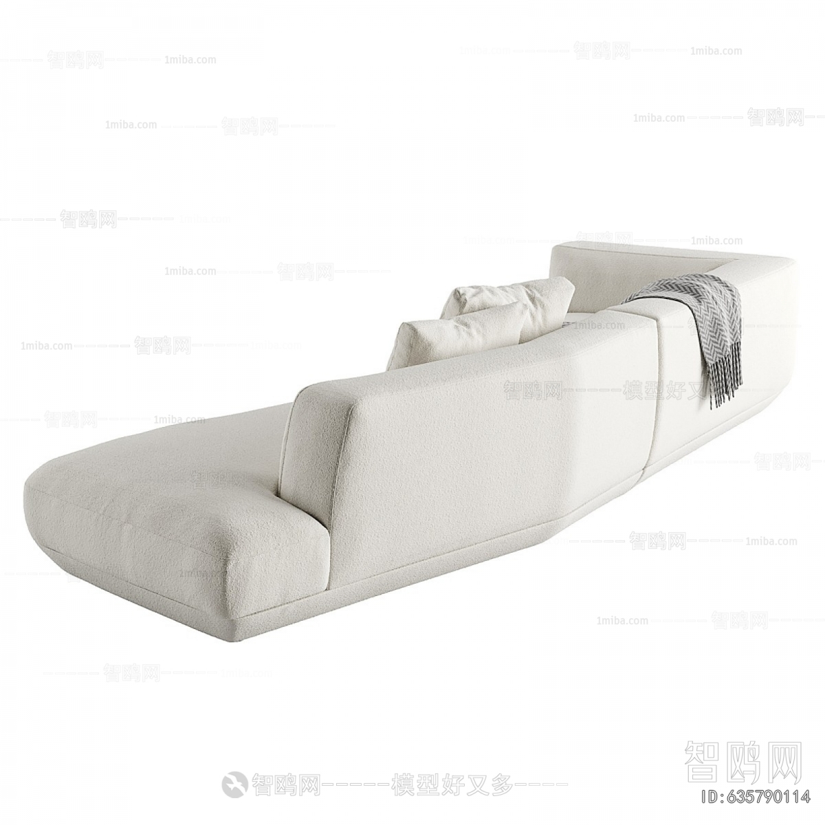 Modern Multi Person Sofa