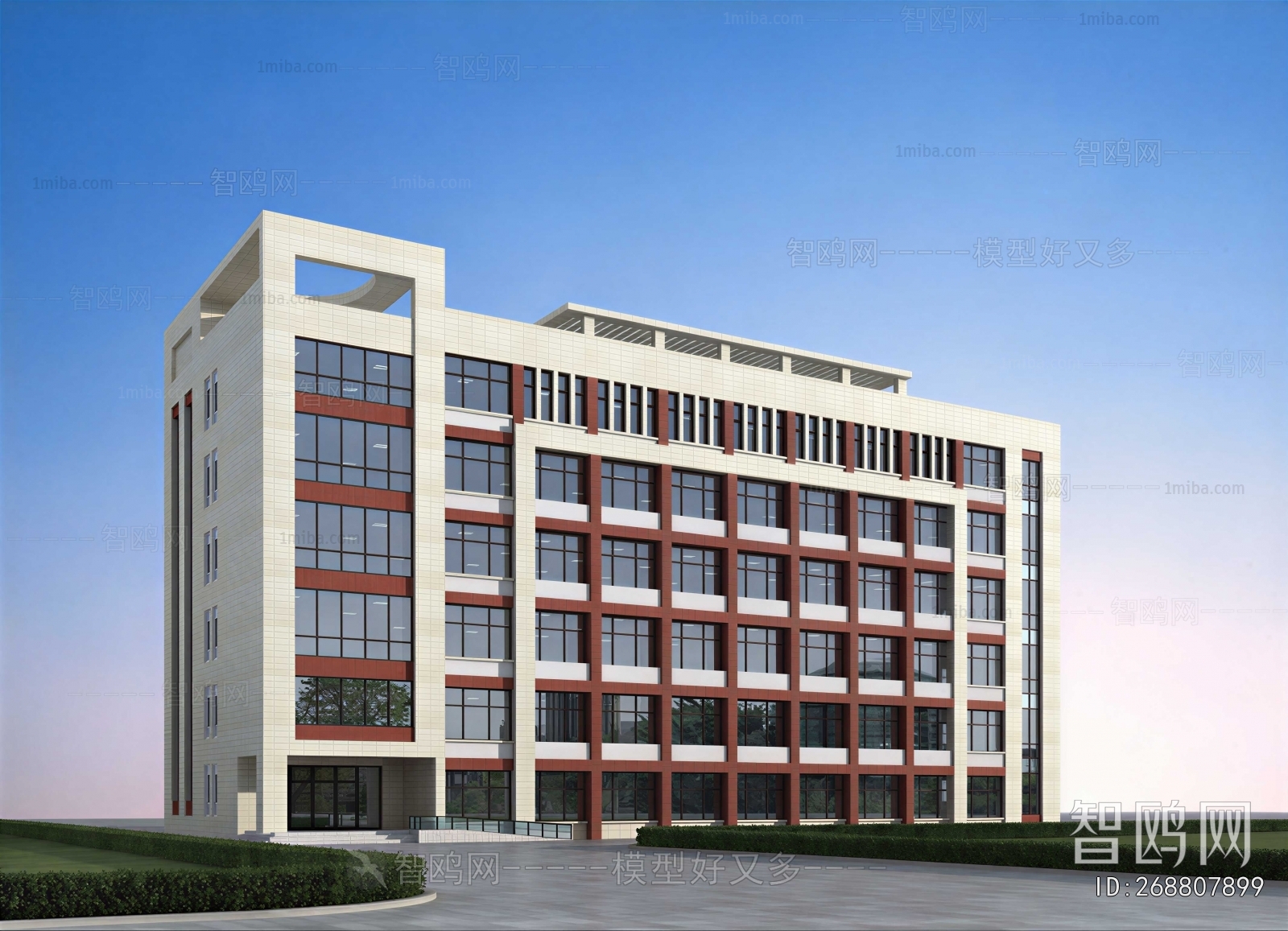 Modern Appearance Of Commercial Building