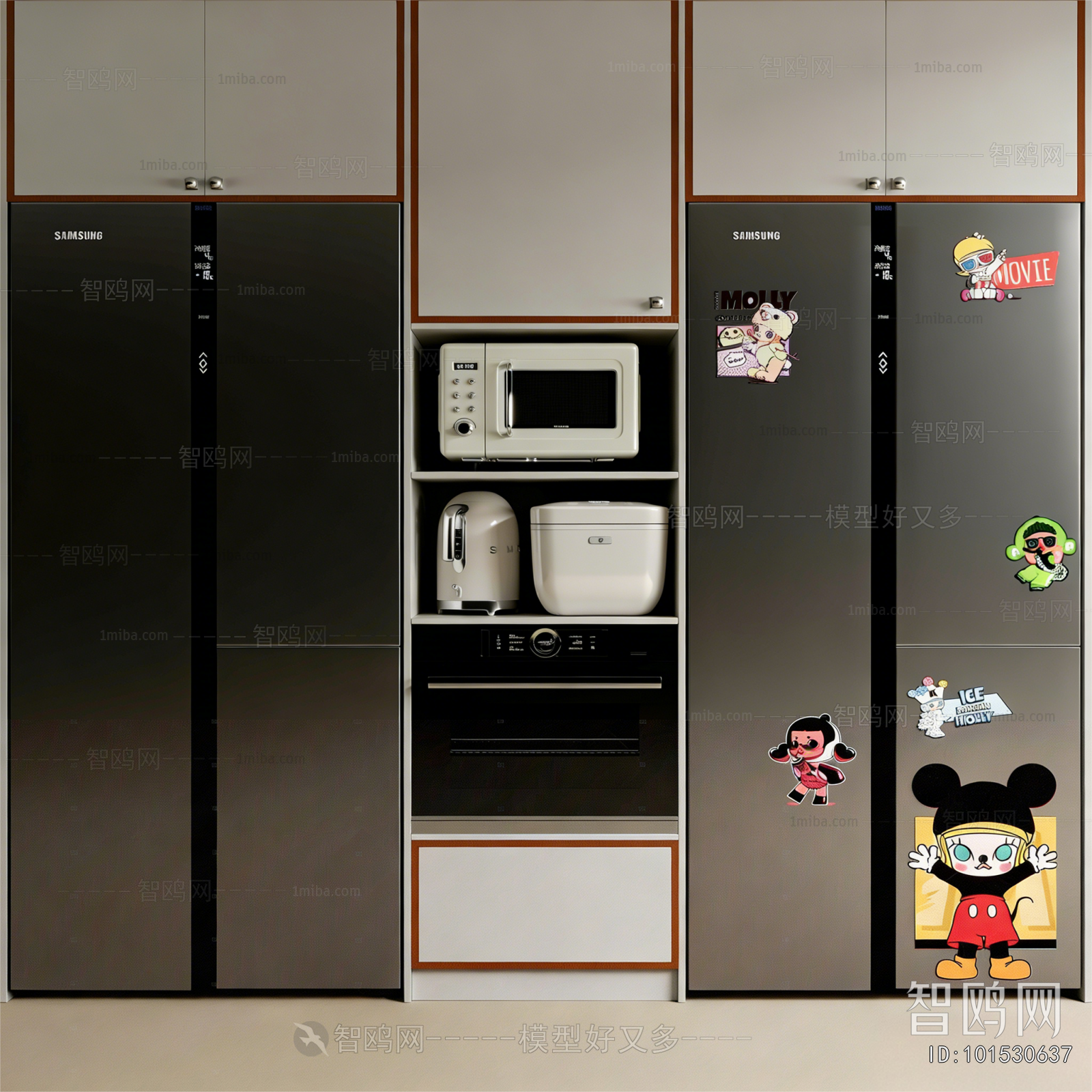 Modern Electric Kitchen Appliances