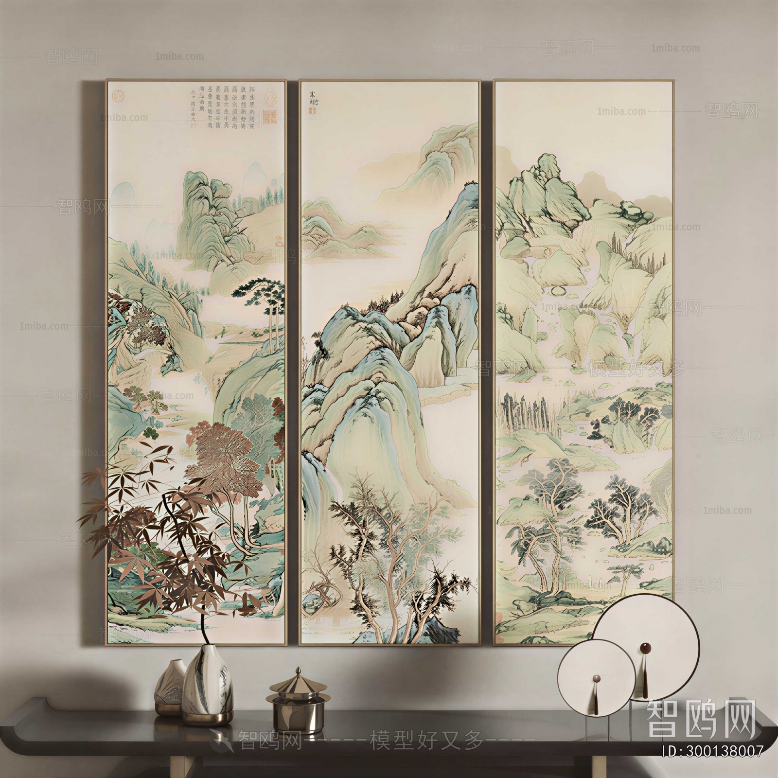 New Chinese Style Painting