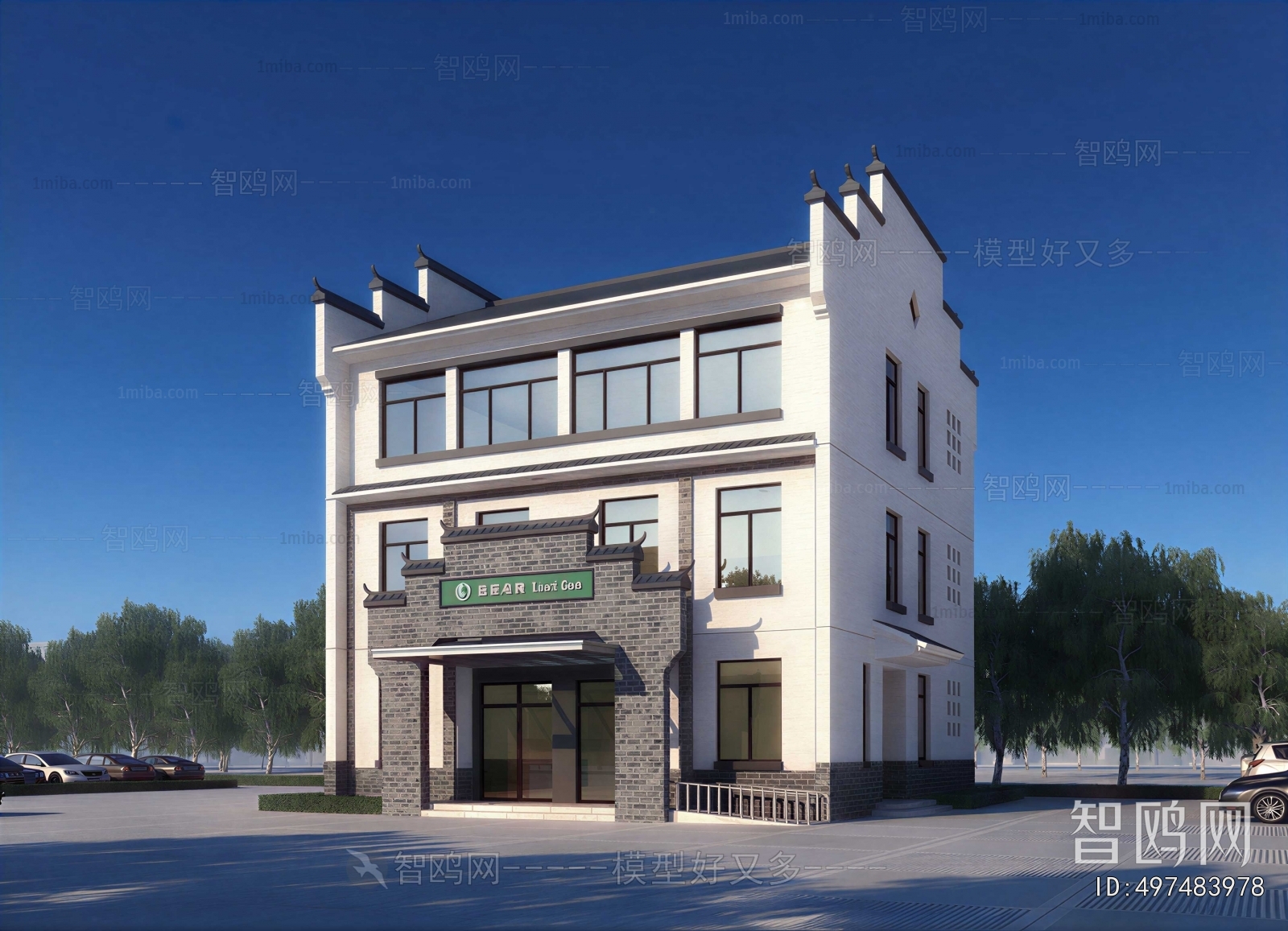 New Chinese Style Detached Villa