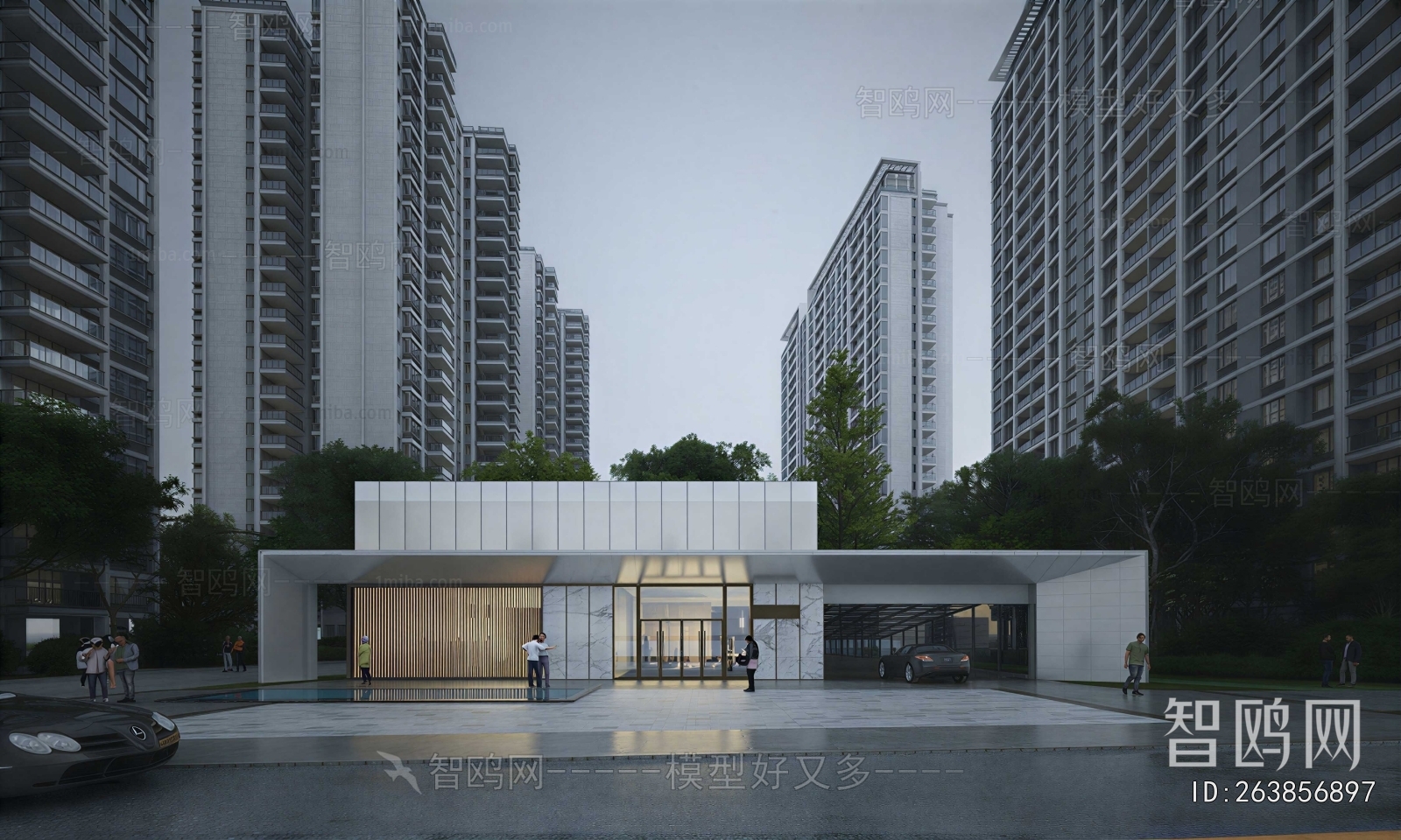 Modern Facade Element