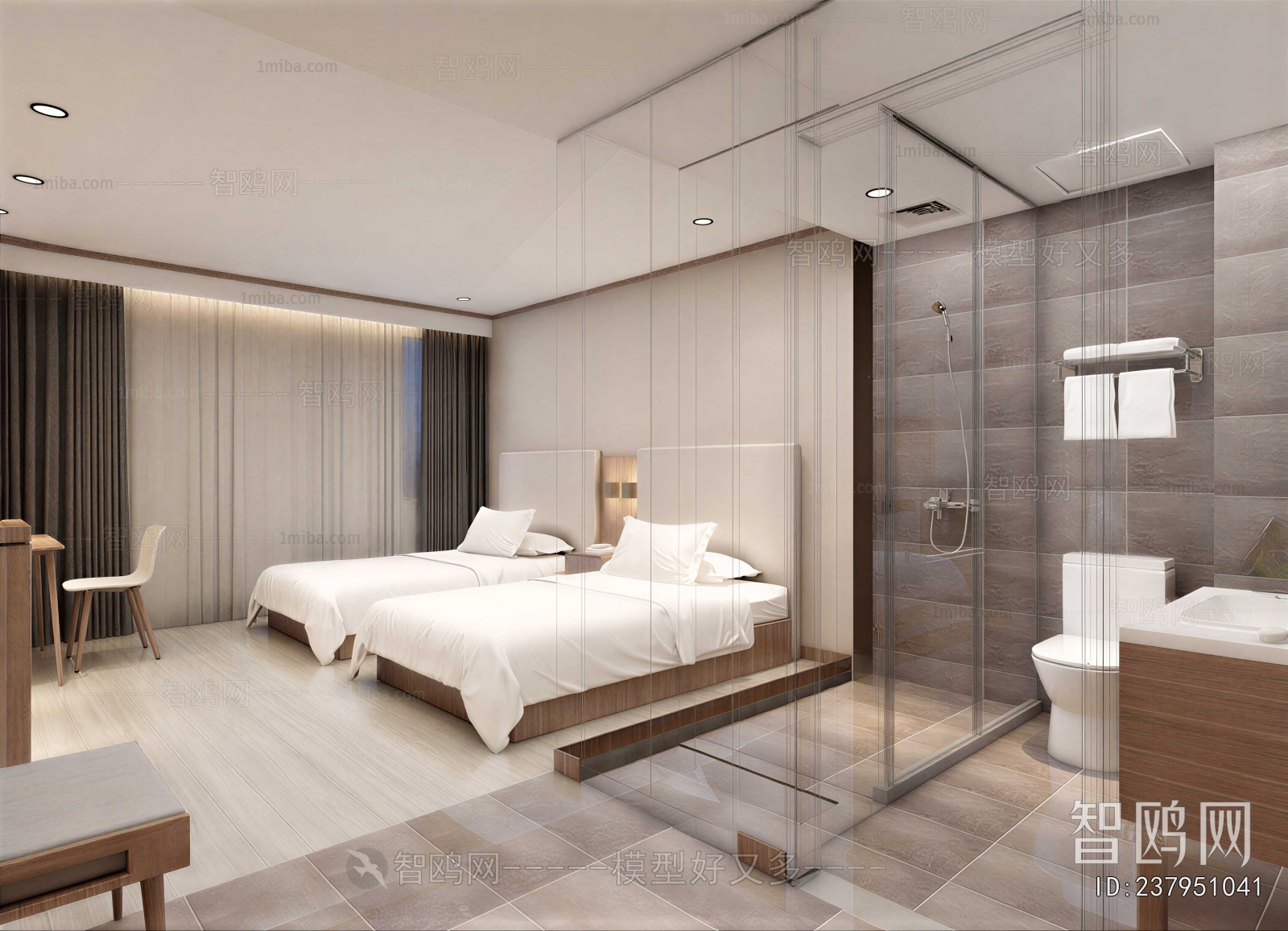 Modern Guest Room