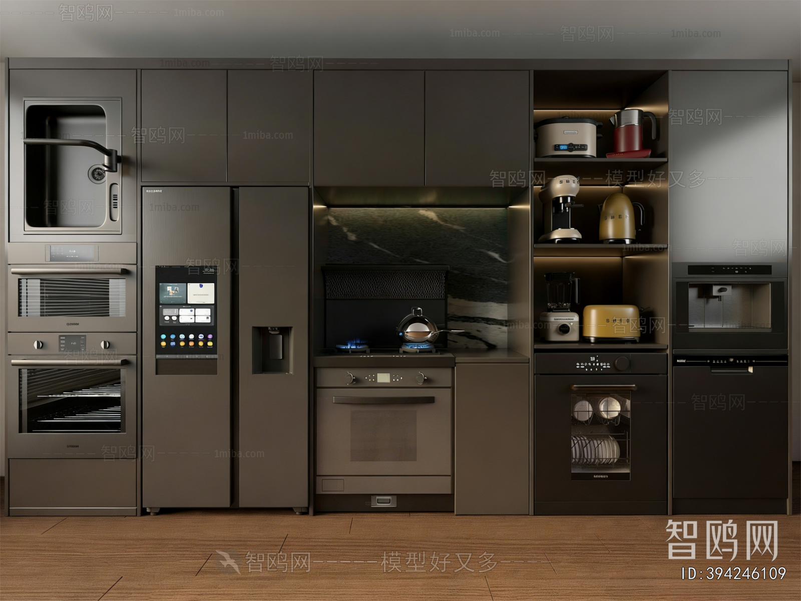 Modern Electric Kitchen Appliances