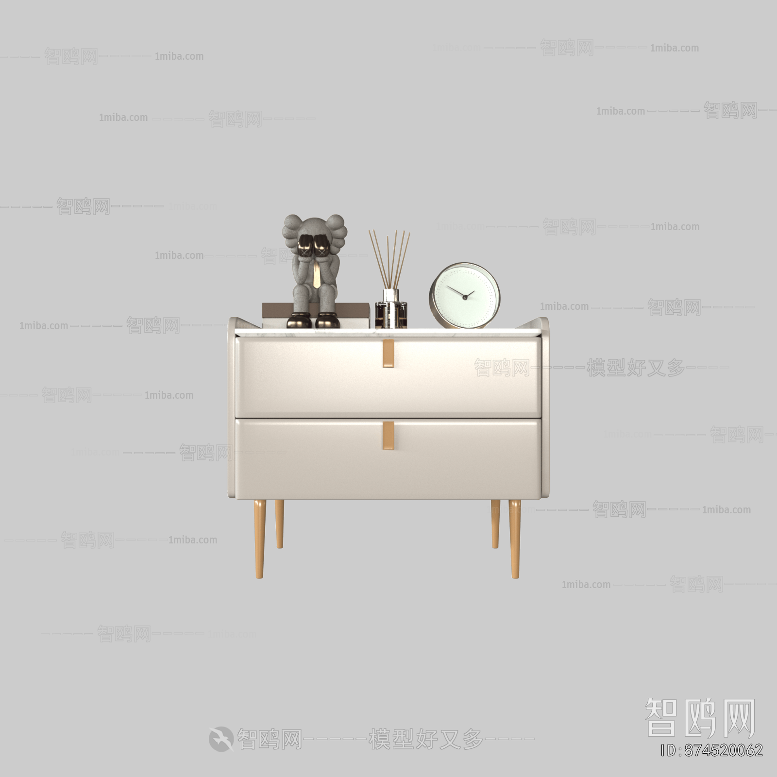 Modern Bedside Cupboard