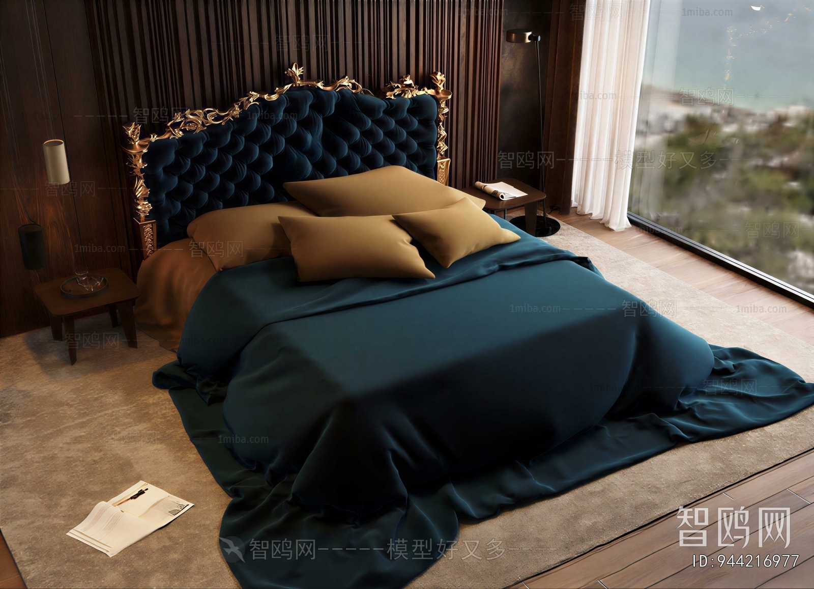 Modern Double Bed