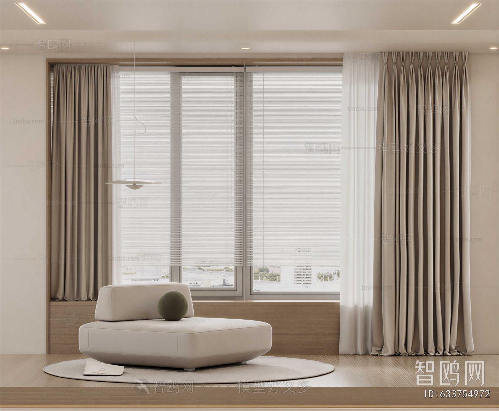 Modern The Curtain