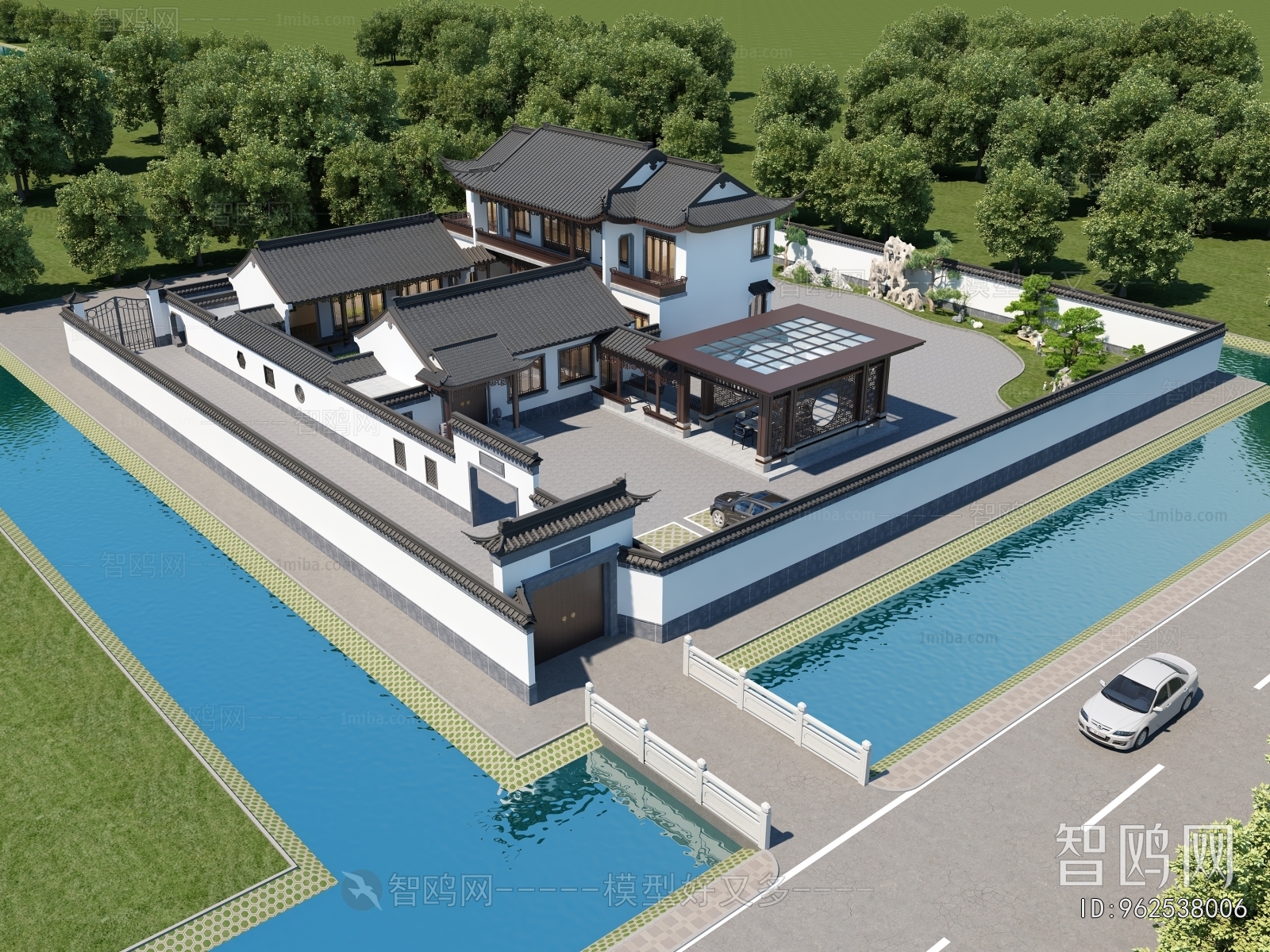 New Chinese Style Detached Villa