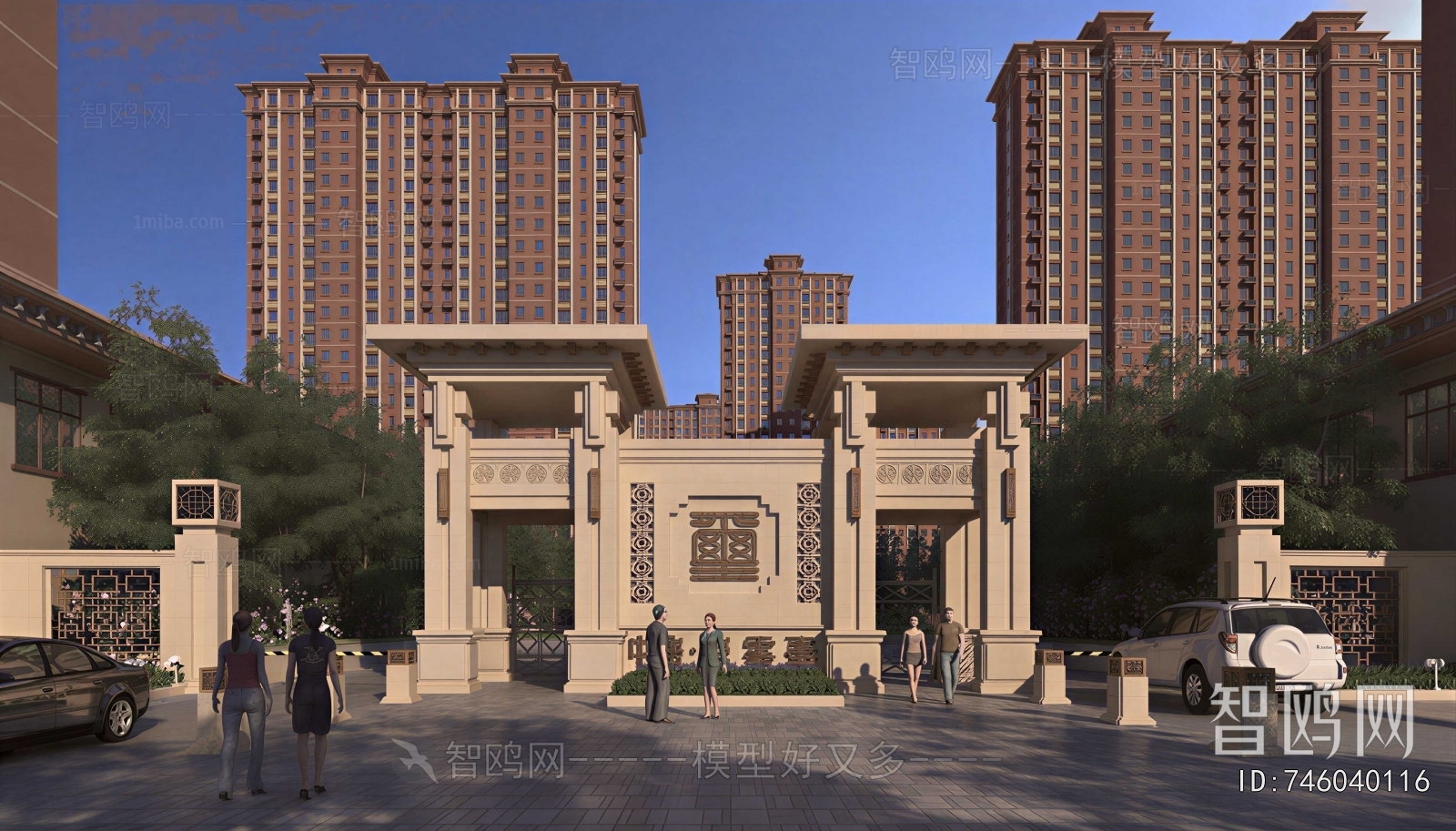 New Chinese Style Facade Element