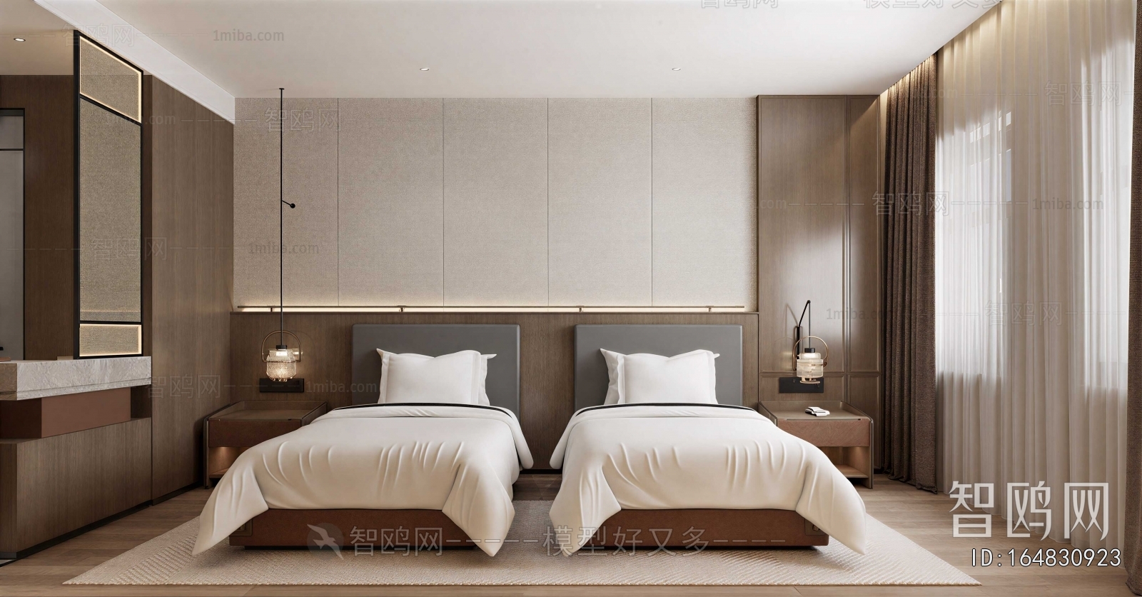 Modern Guest Room