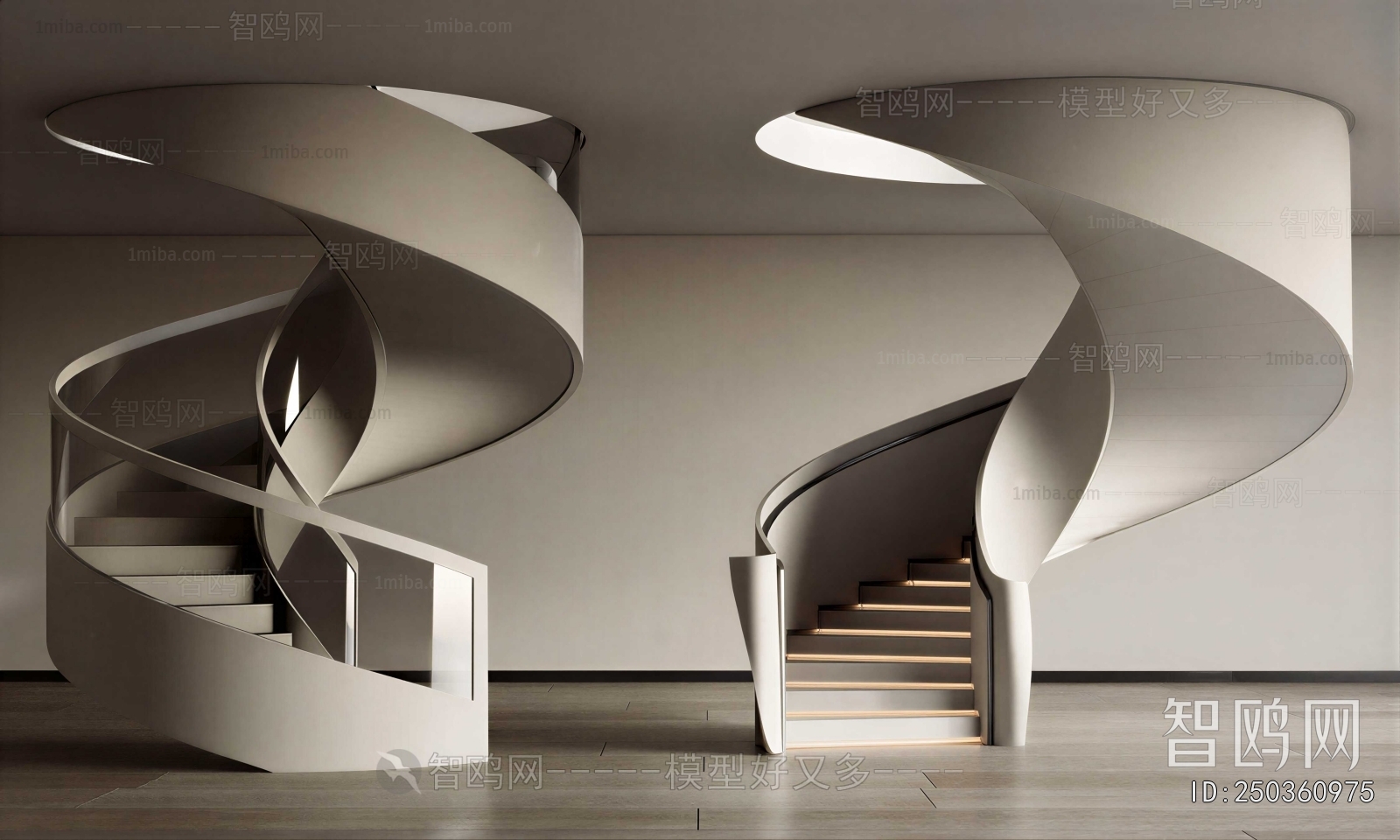 Modern Stair Balustrade/elevator