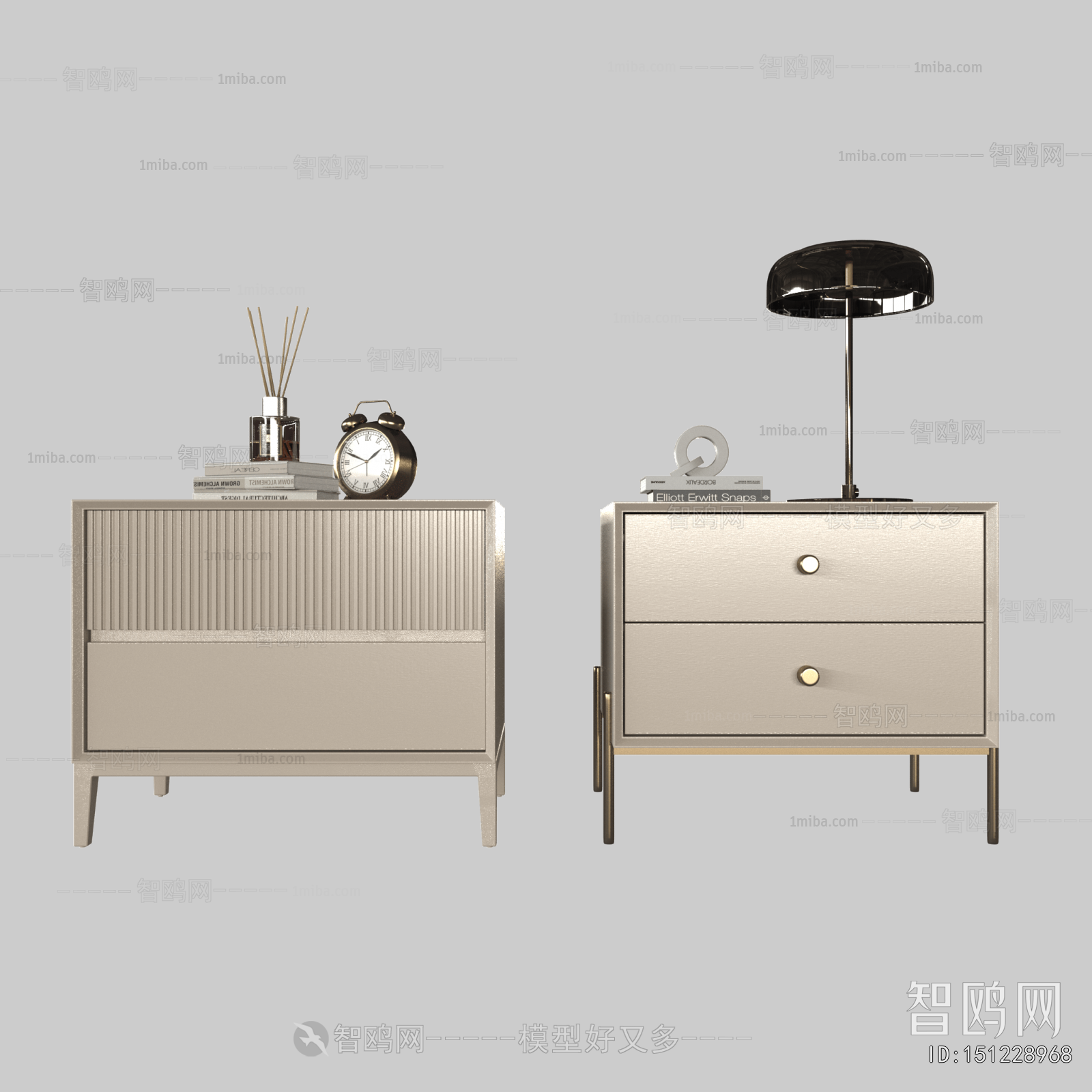Modern Bedside Cupboard