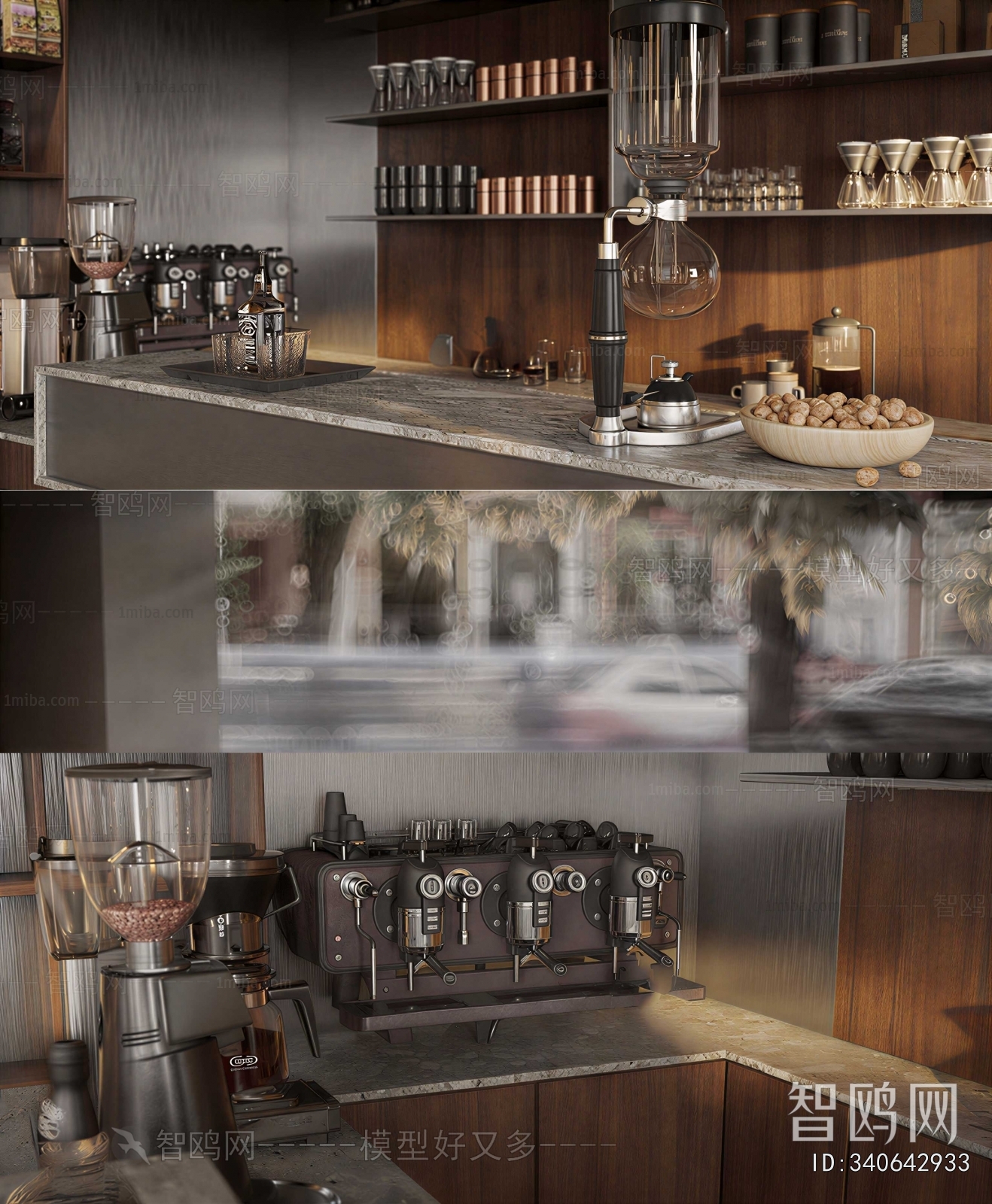 Modern Counter Bar