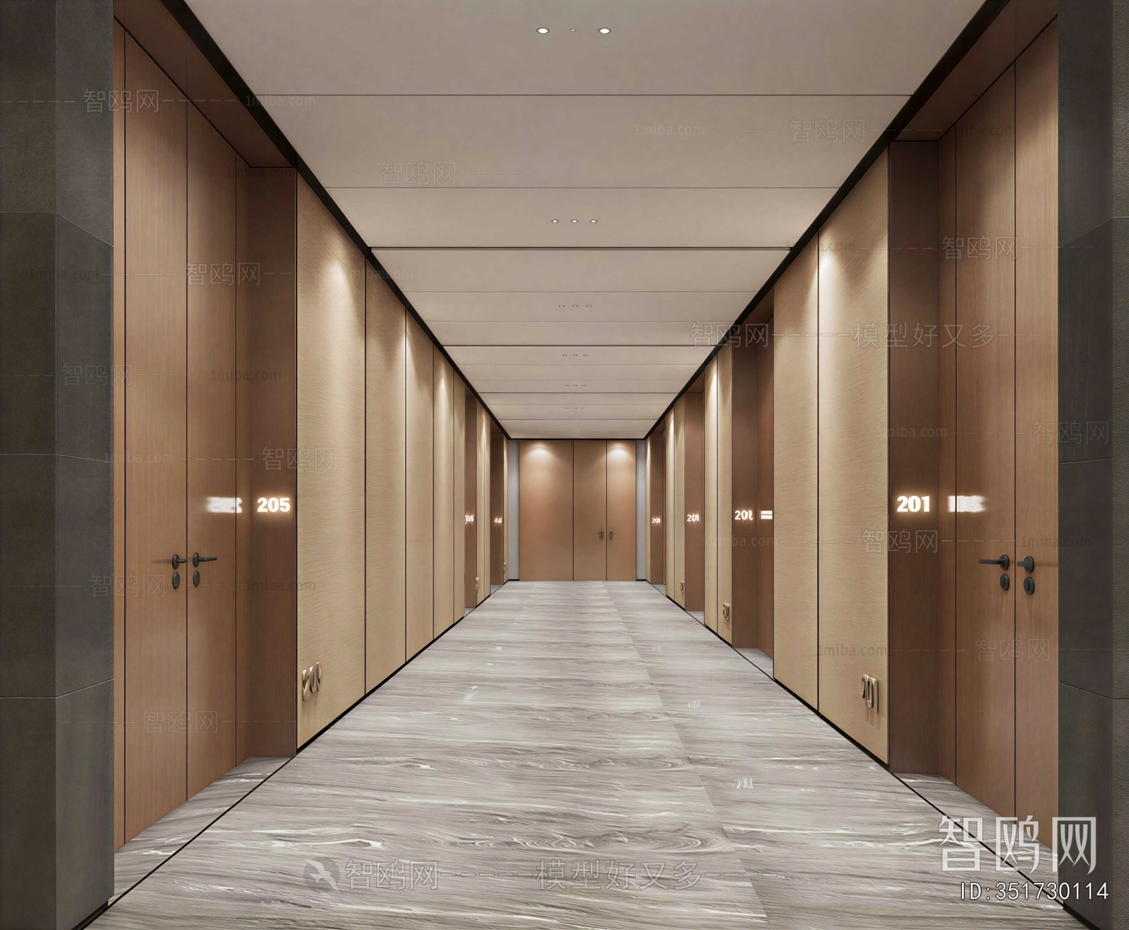New Chinese Style Corridor