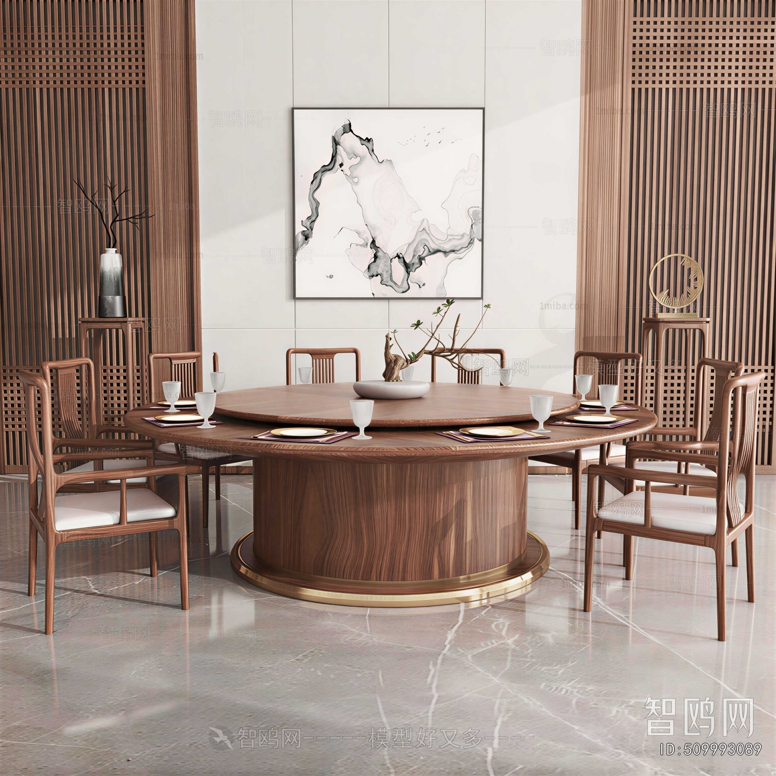 New Chinese Style Dining Table And Chairs