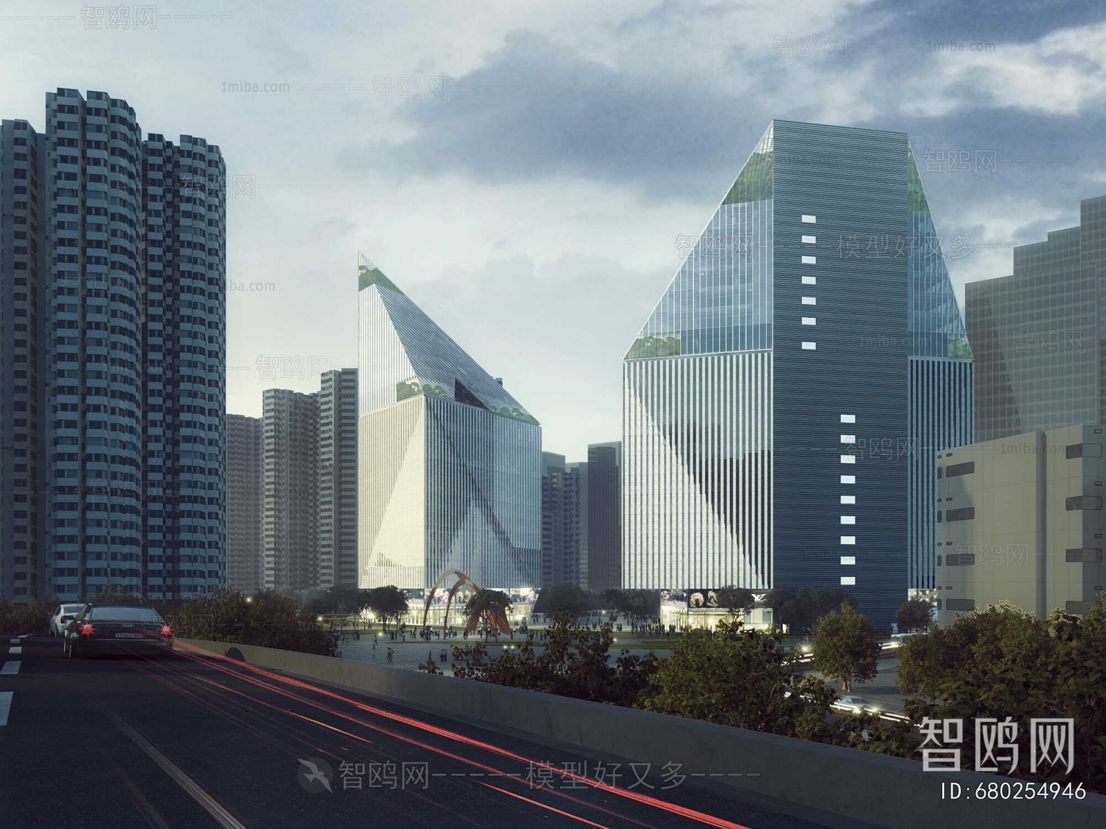 Modern Building Appearance